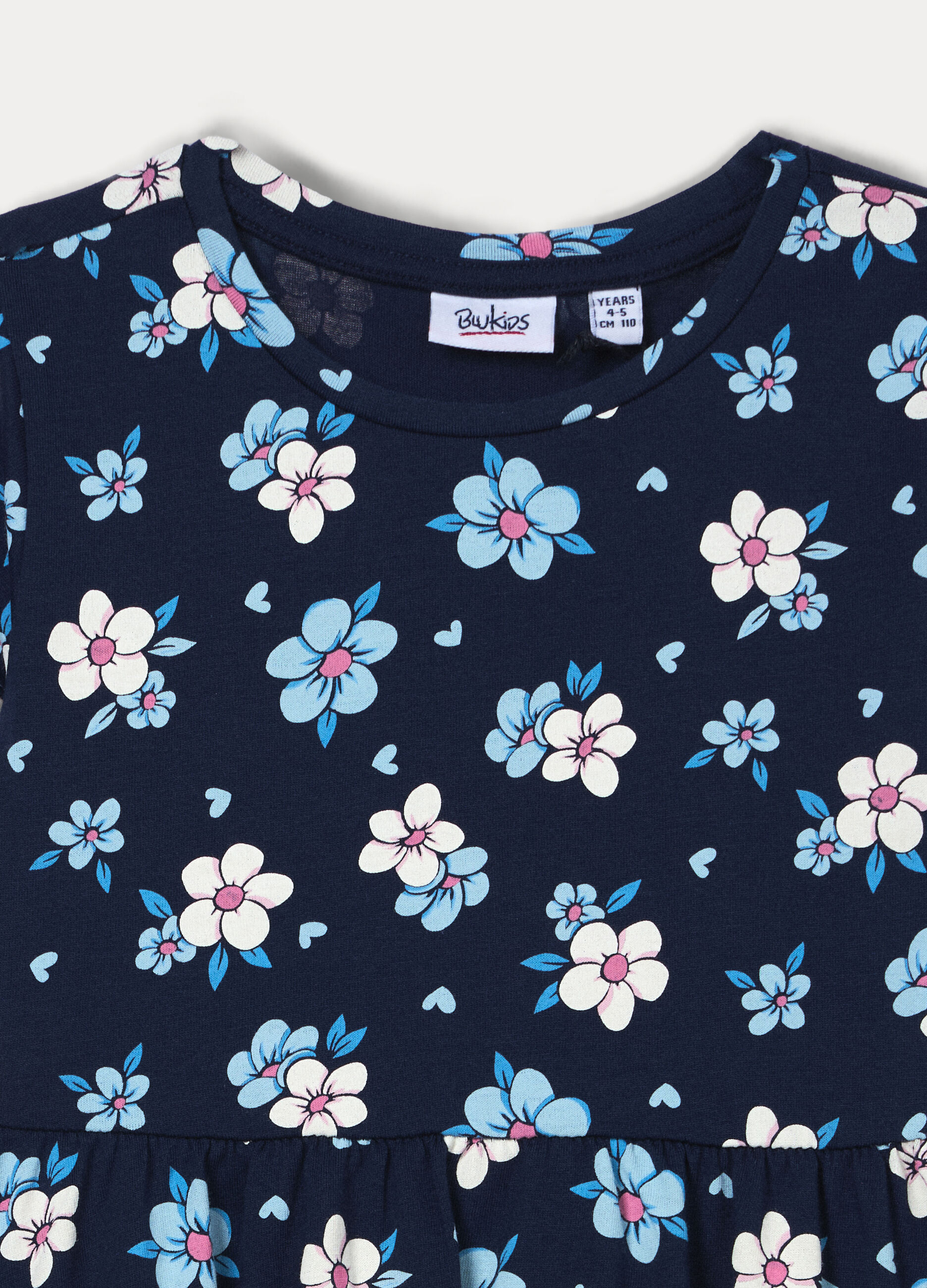 Vestito in jersey di puro cotone bambina_2