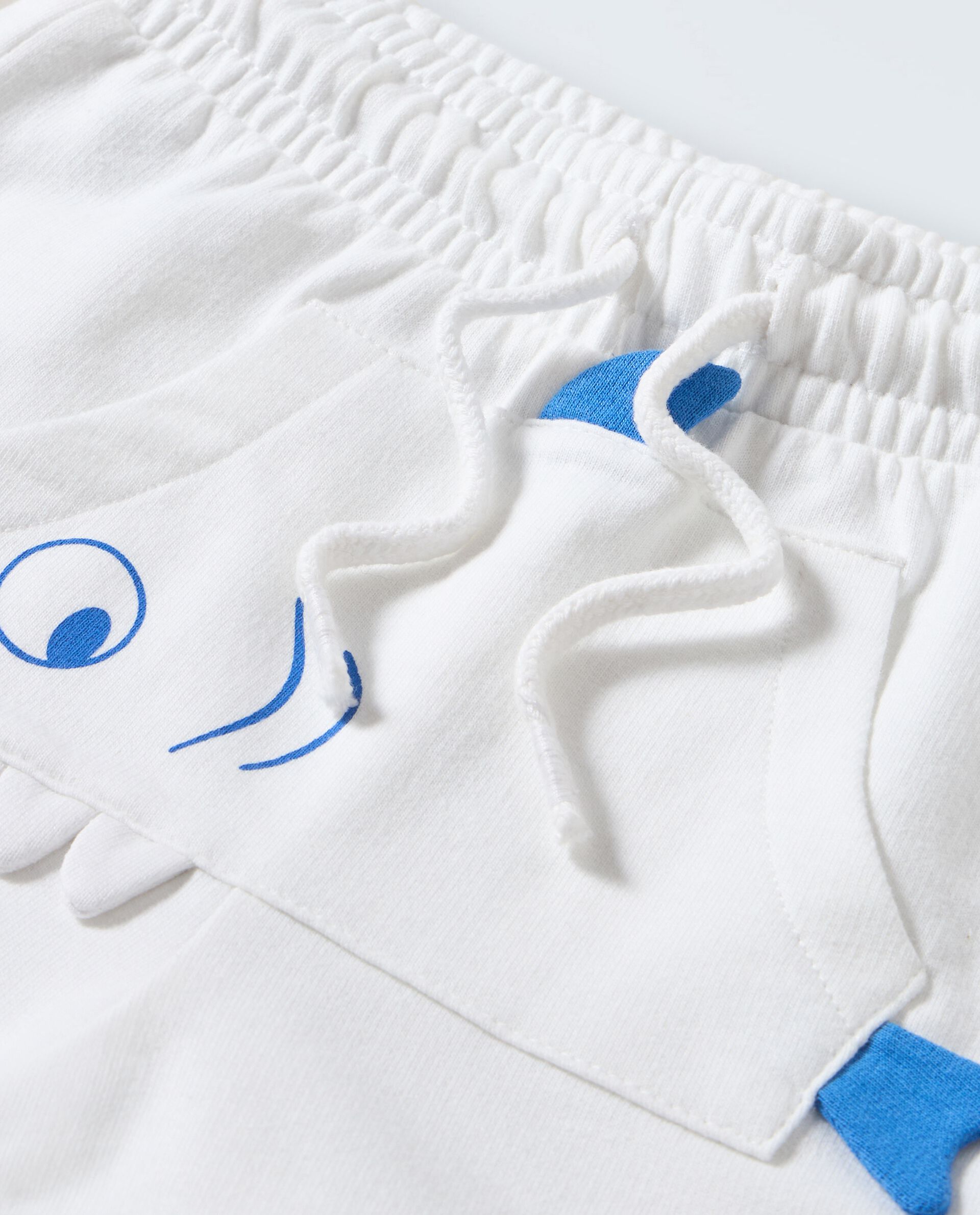 Shorts in puro cotone con stampe neonato_1