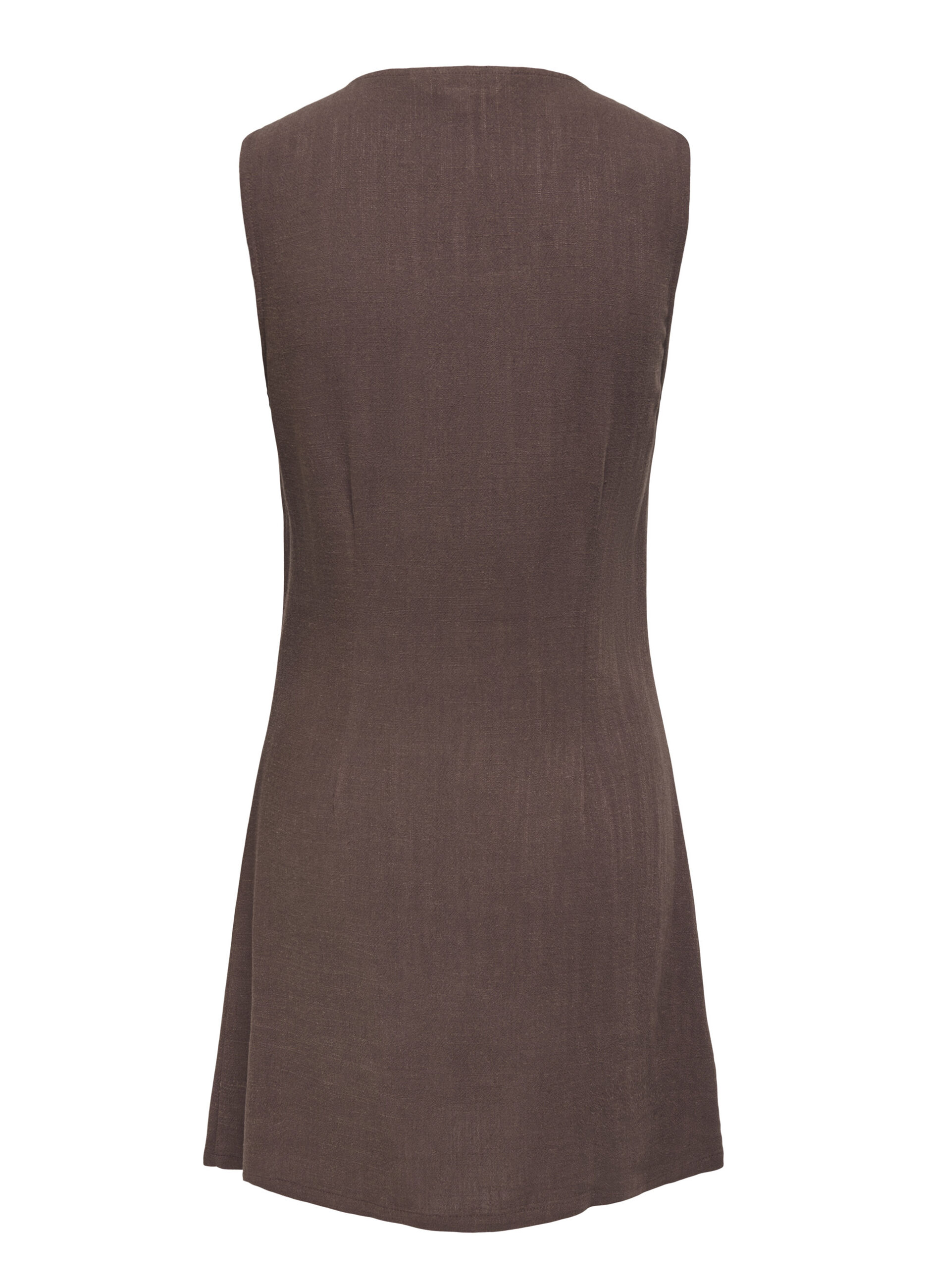 Vestito corto con scollo a V_1