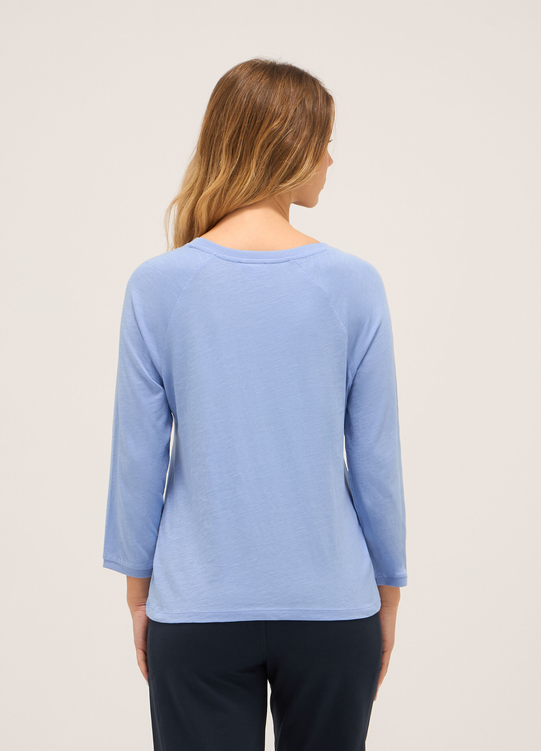 T-shirt in puro cotone donna_1