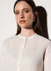 Camicia regular fit girocollo in puro lino donna_3