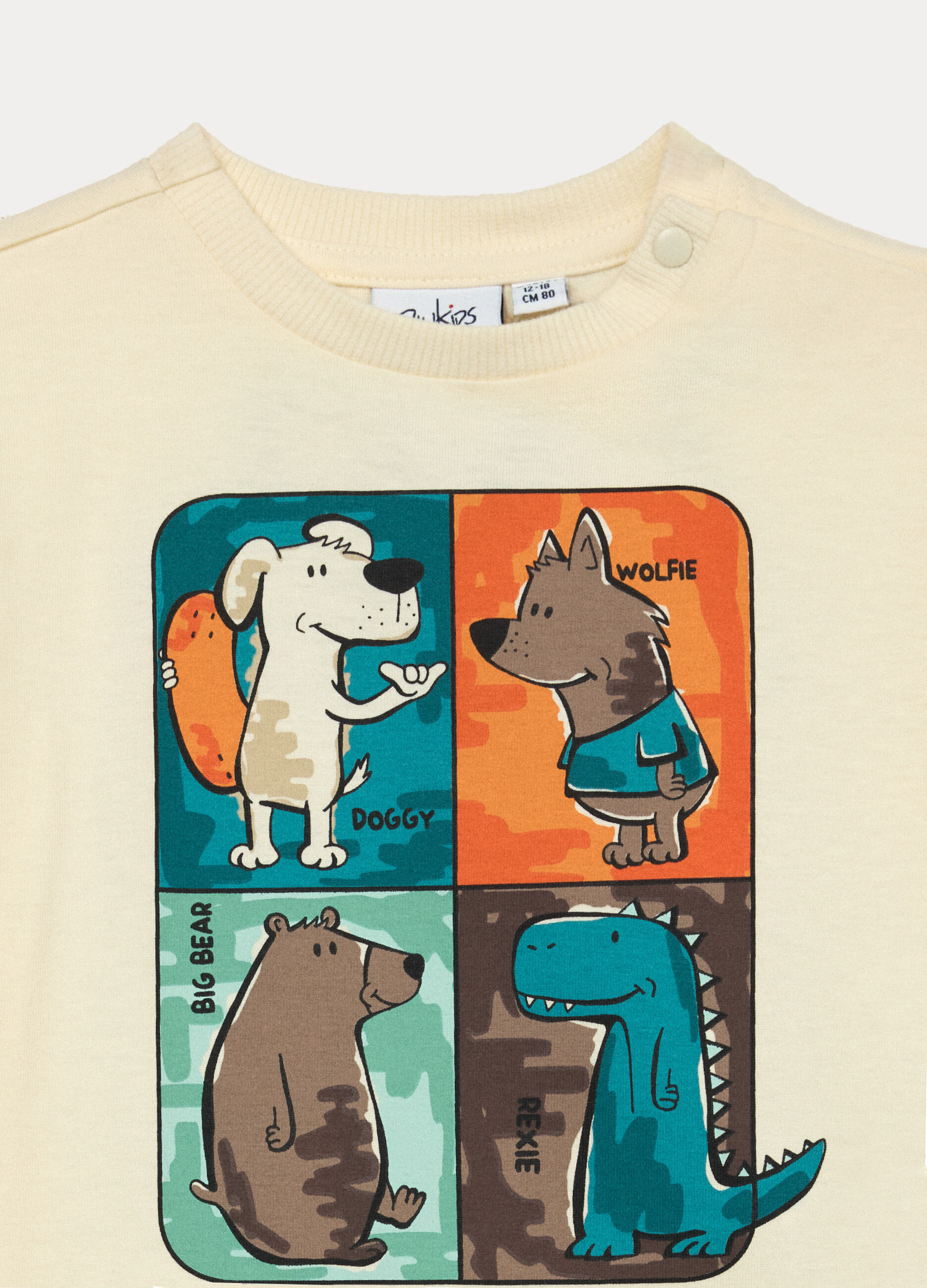 T-shirt in jersey di puro cotone bimbo_2