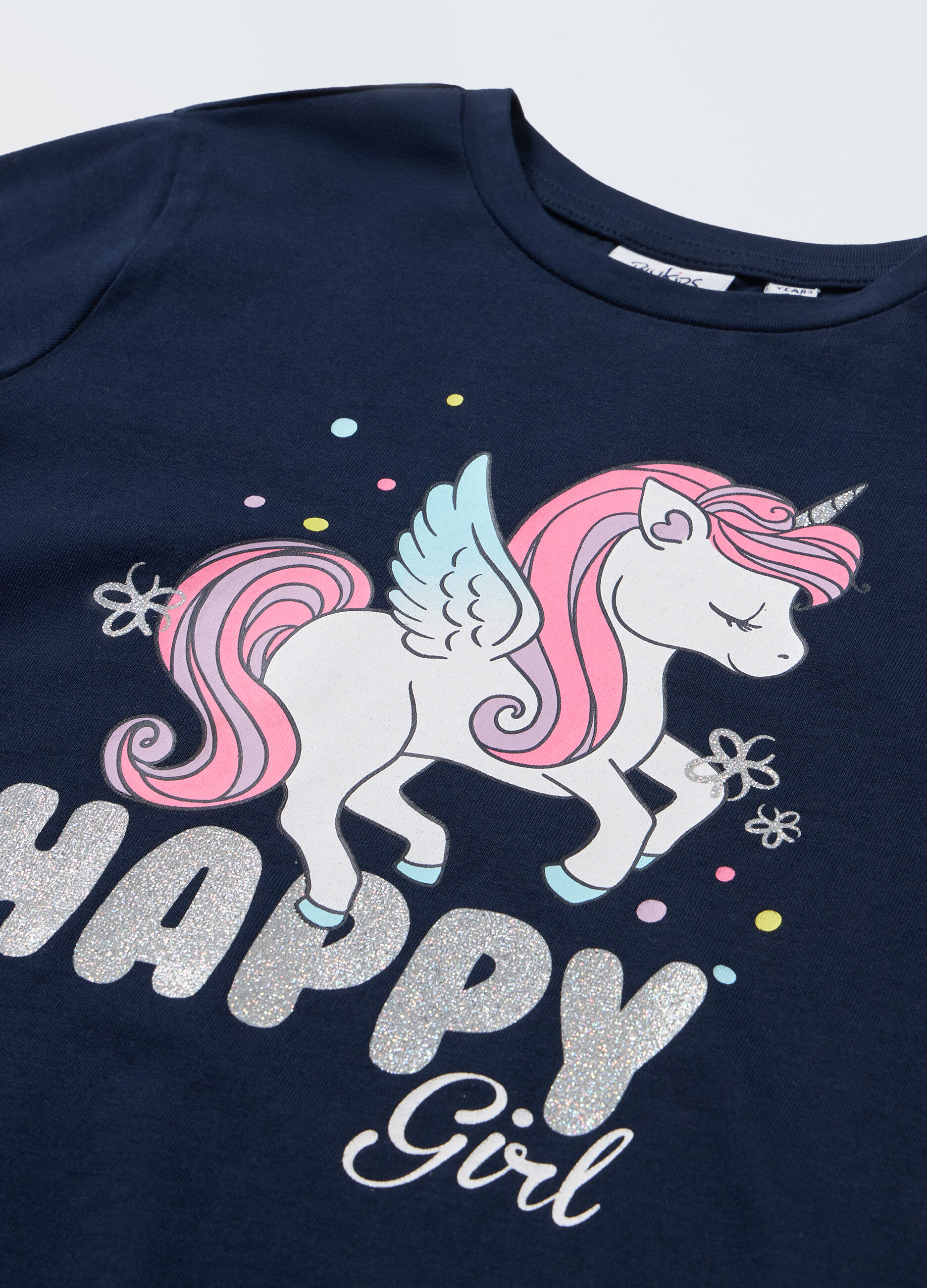 T-shirt in puro cotone bambina_1