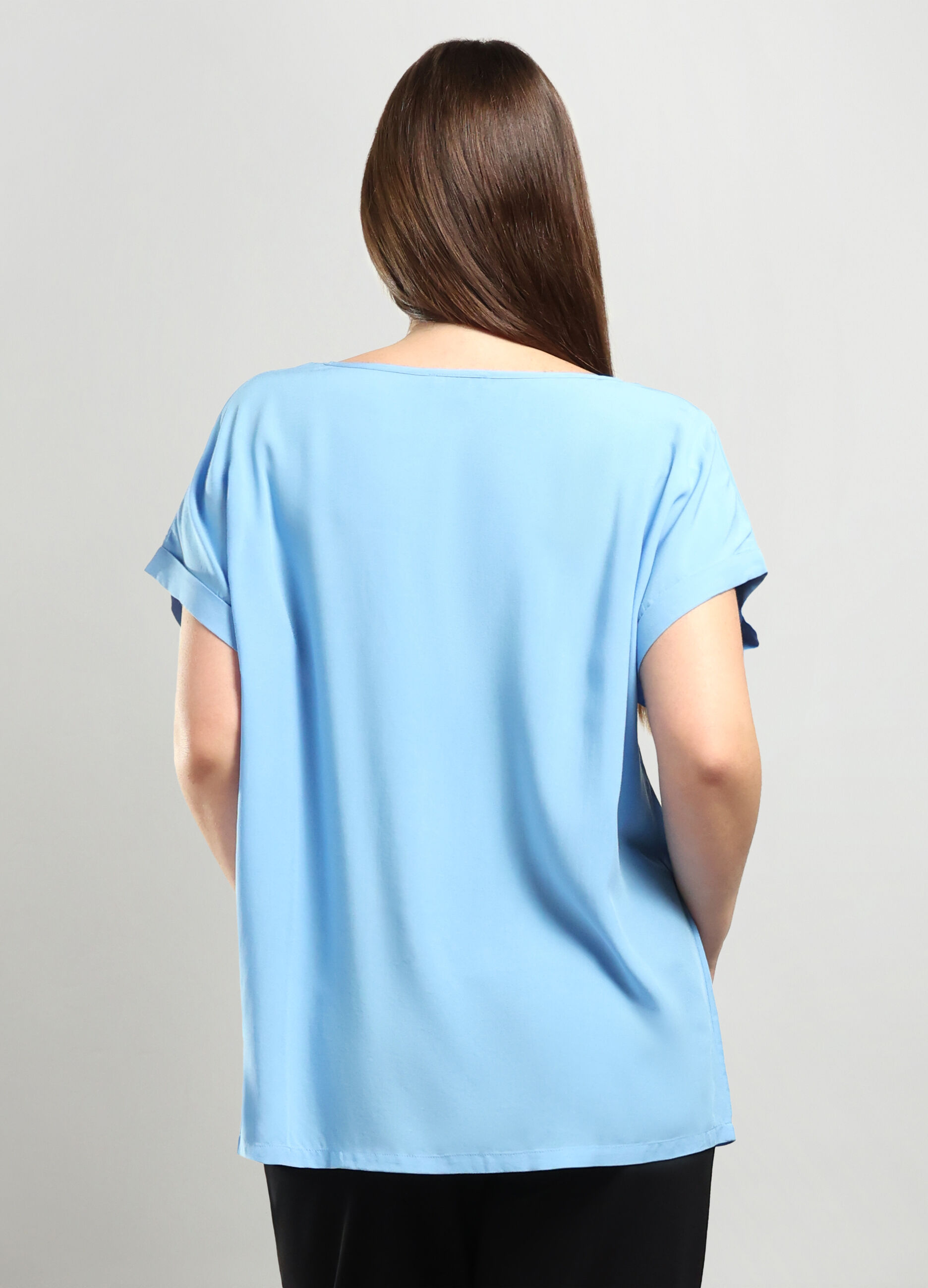 Blusa in pura viscosa donna curvy_1