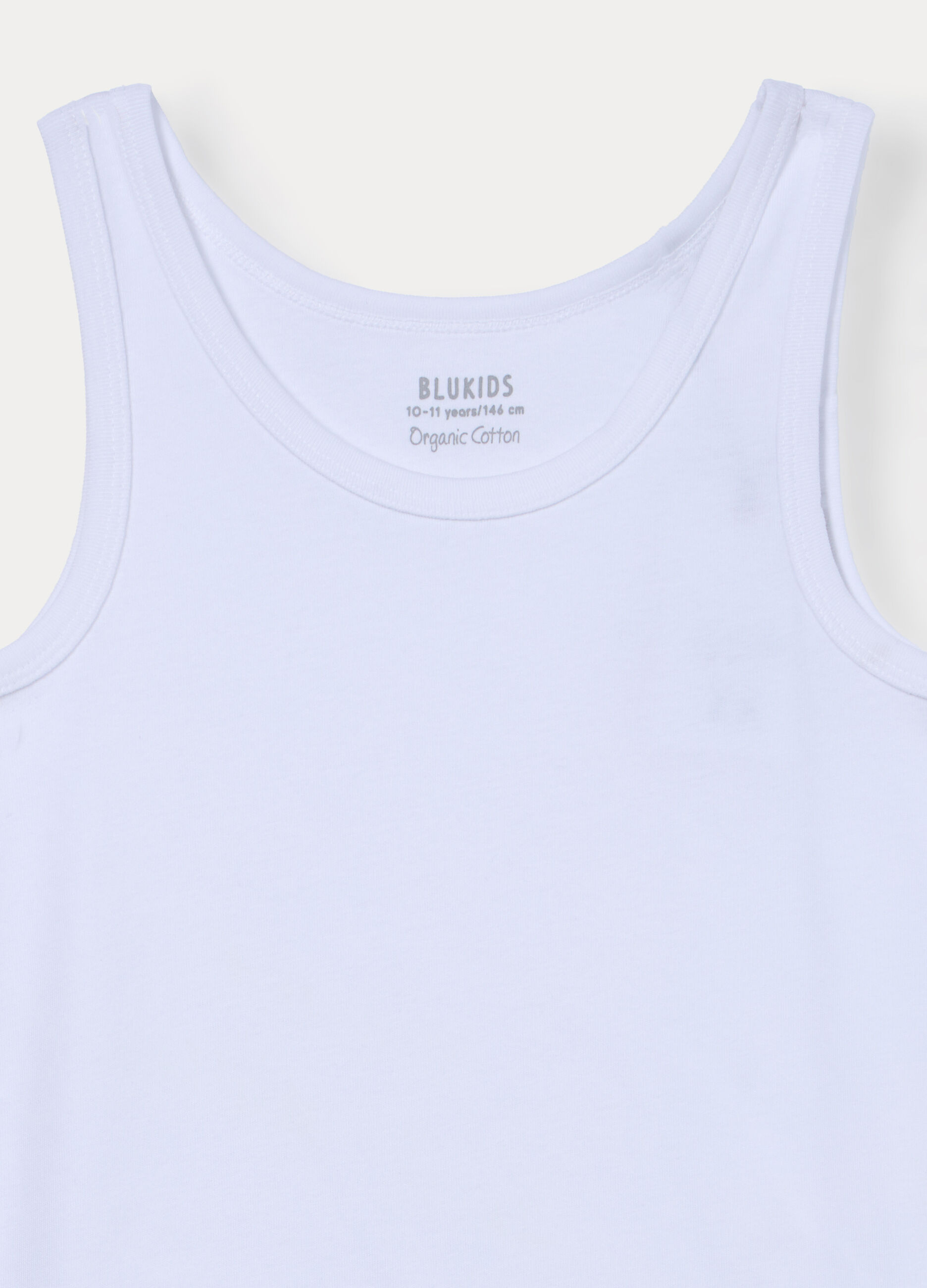 Pack 2 canotte in costina di puro cotone ragazzo_2