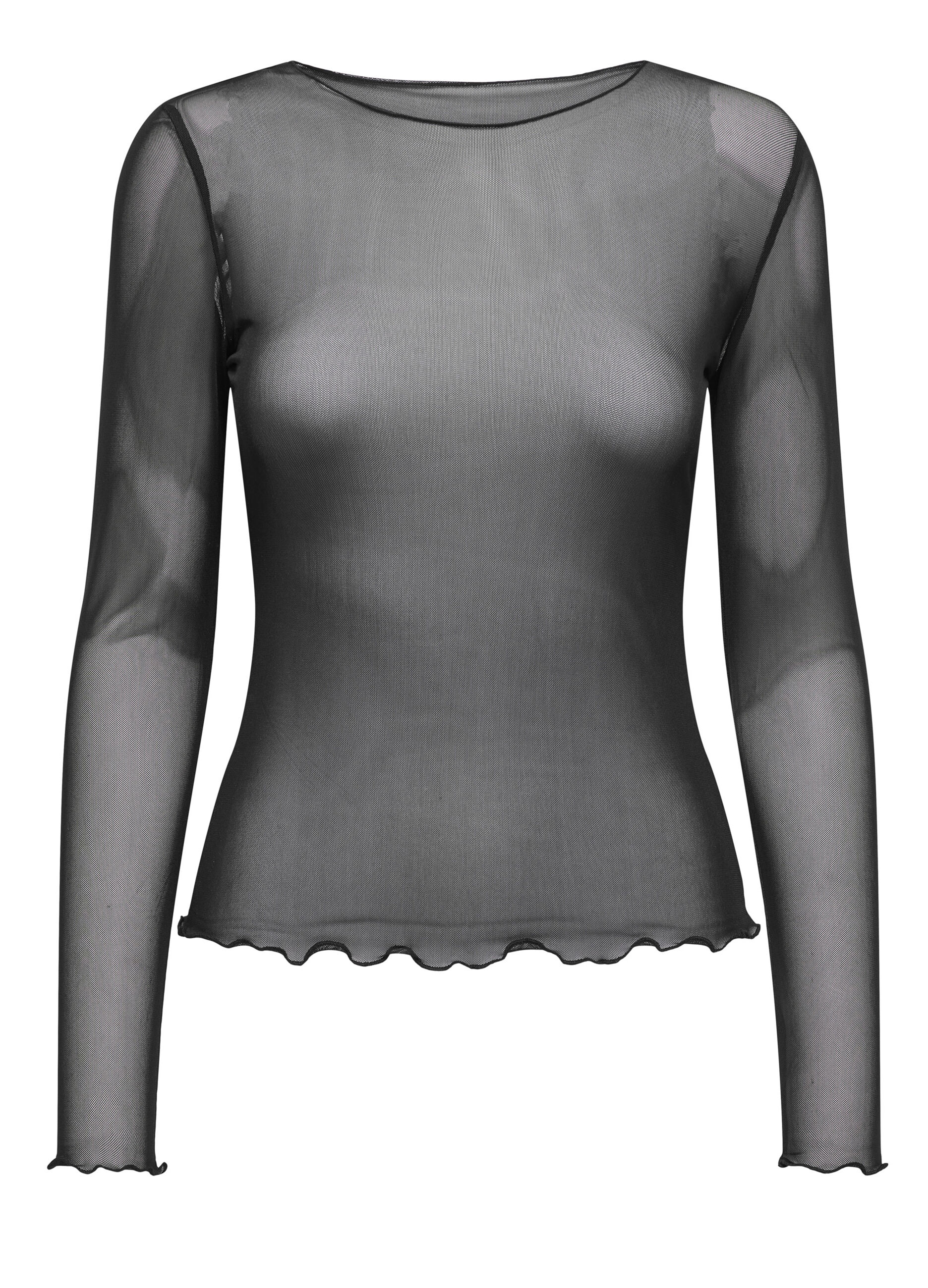 T-shirt a maniche lunghe donna_5