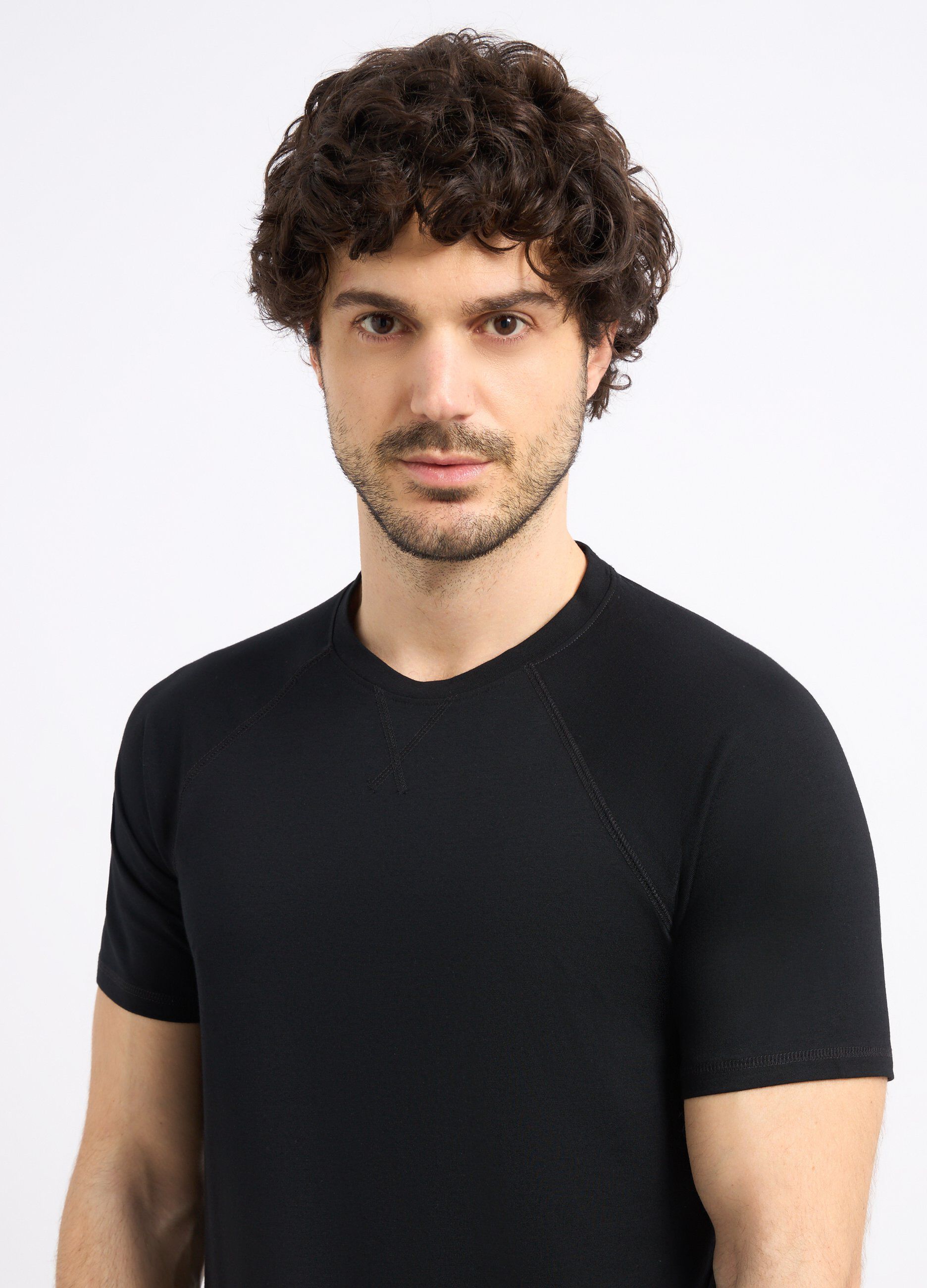 T-shirt in misto cotone stretch uomo_2