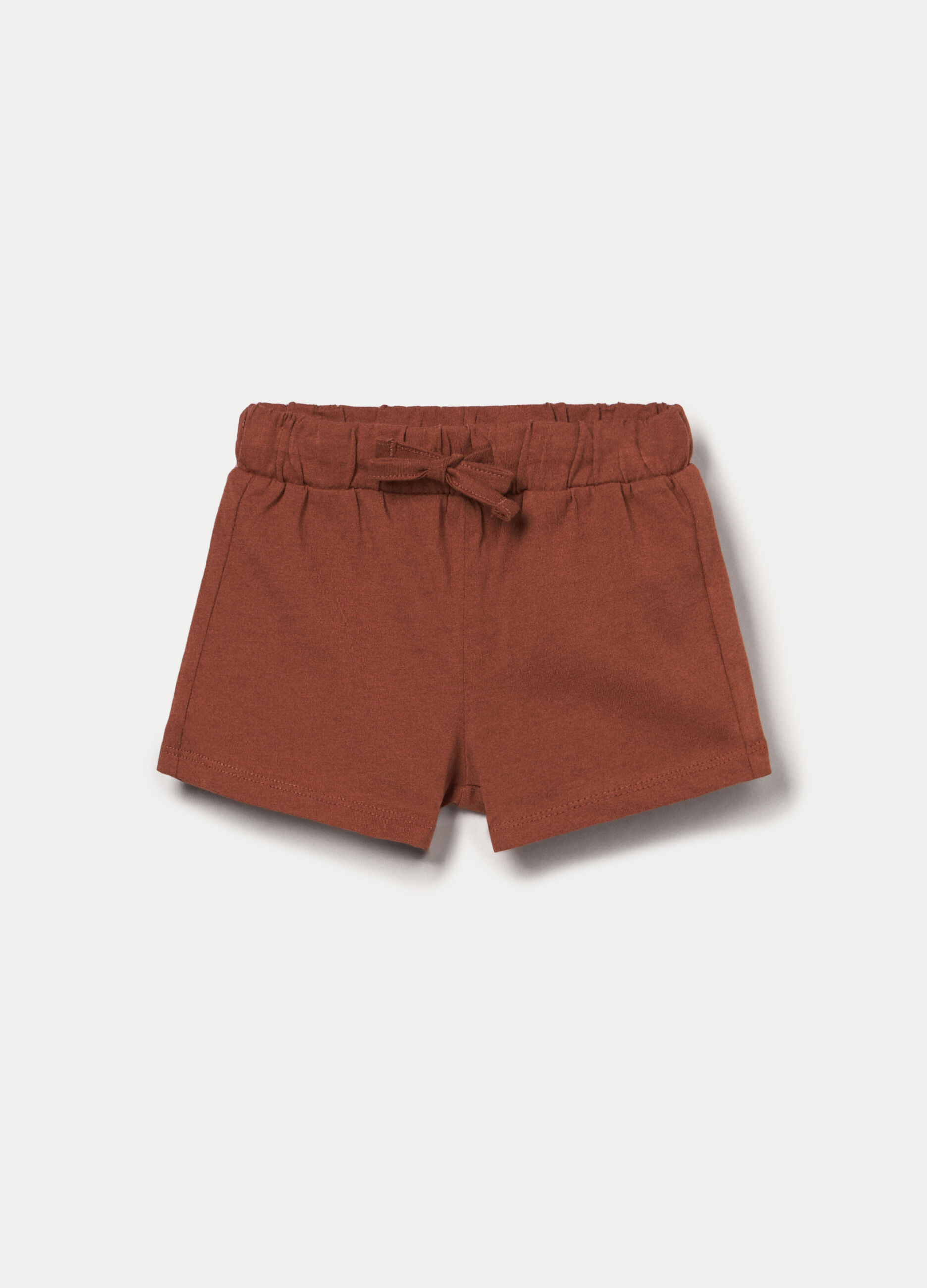 Shorts in jersey di puro cotone bimba_0