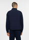 Gilet trapuntato con zip uomo_1