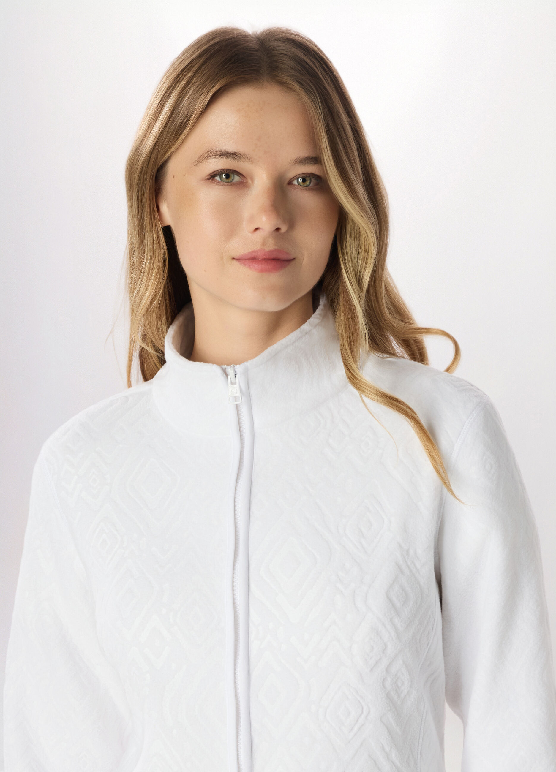 Felpa full zip in pile donna Holistic fitness_2