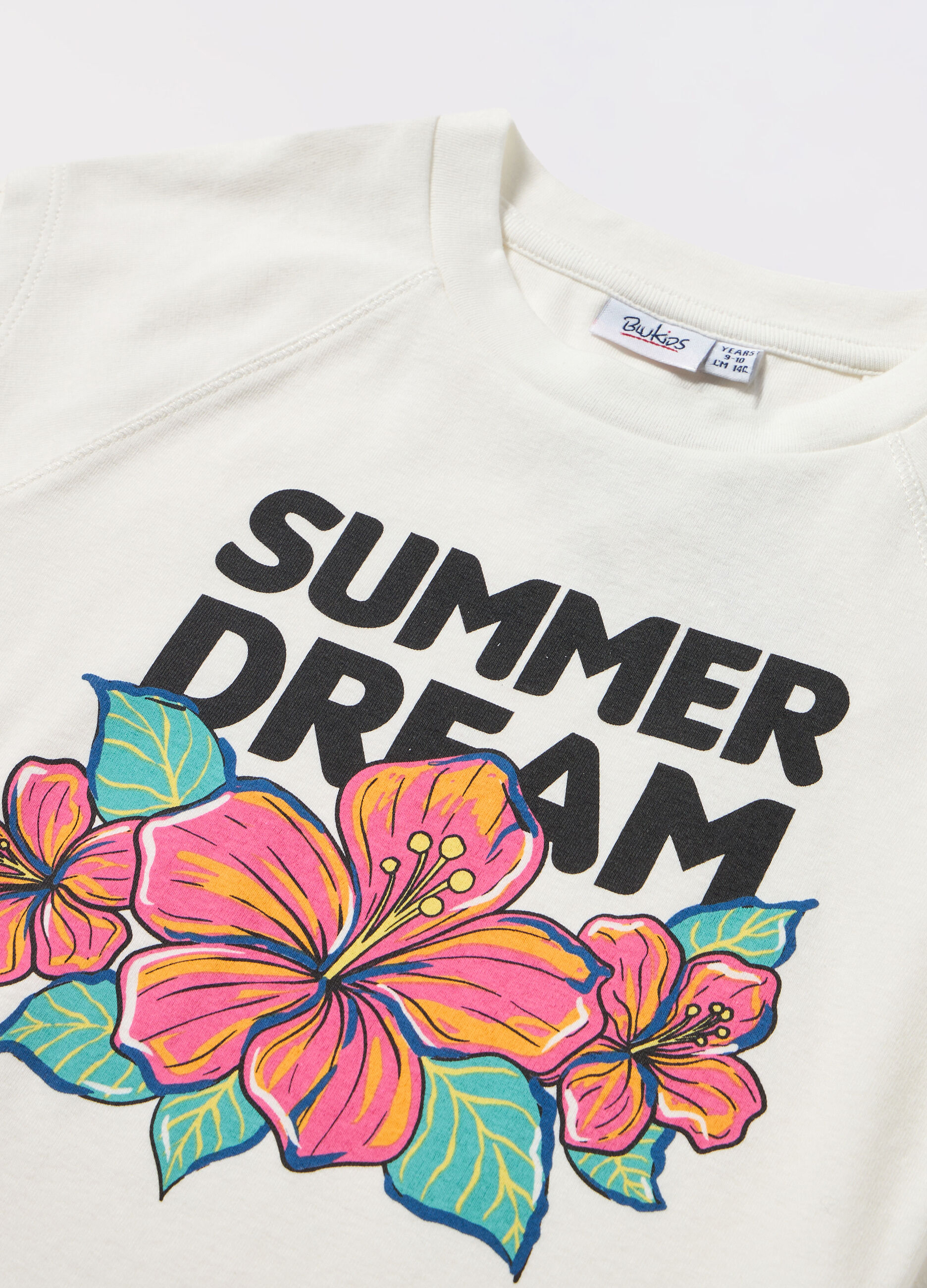 T-shirt in cotone stretch ragazza_1