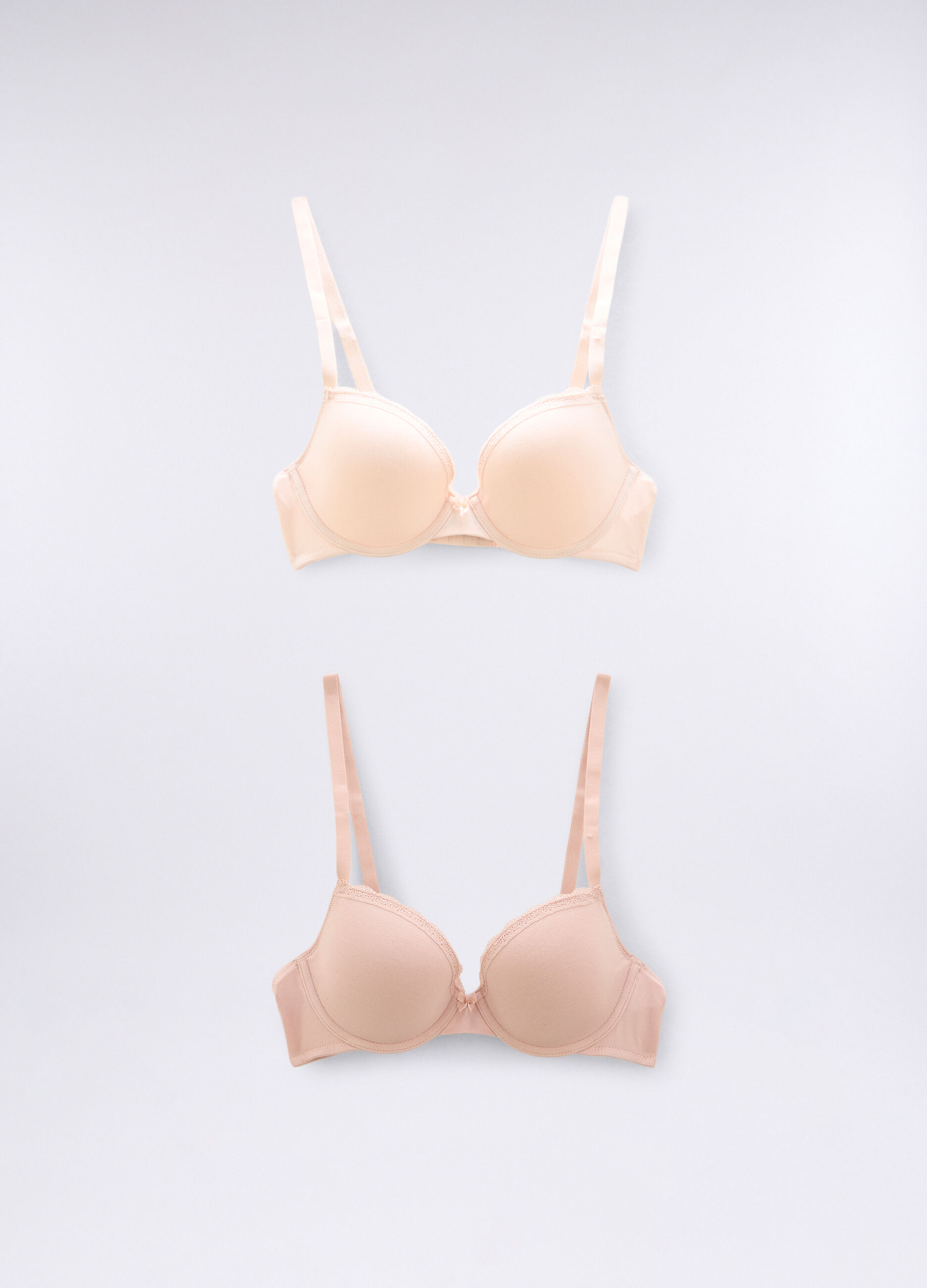 Pack 2 reggiseni a balconcino in jersey stretch donna_0