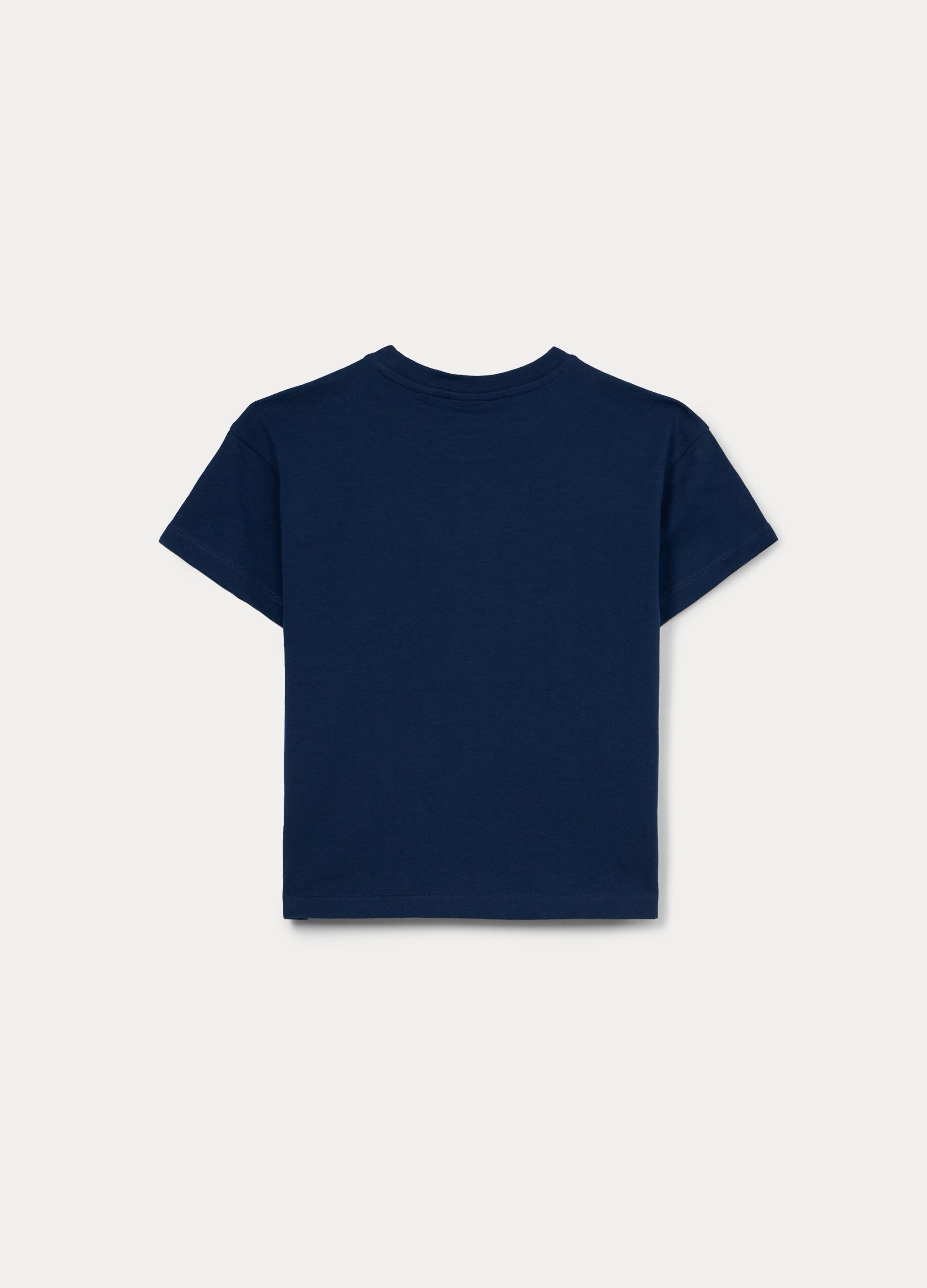 T-shirt girocollo in jersey bambino_1