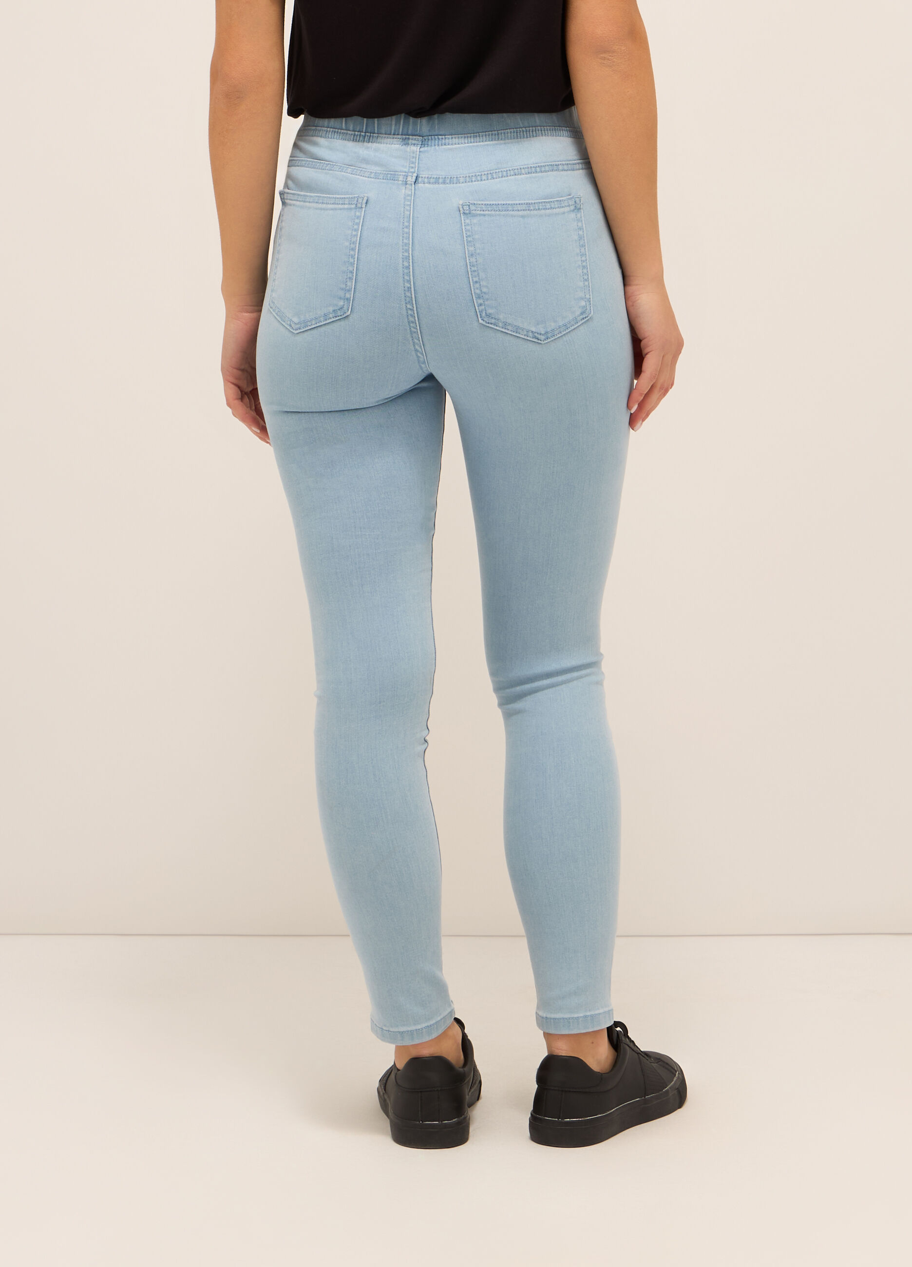 Jeggings in stretch denim donna_1