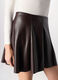 Minigonna in eco pelle donna_2