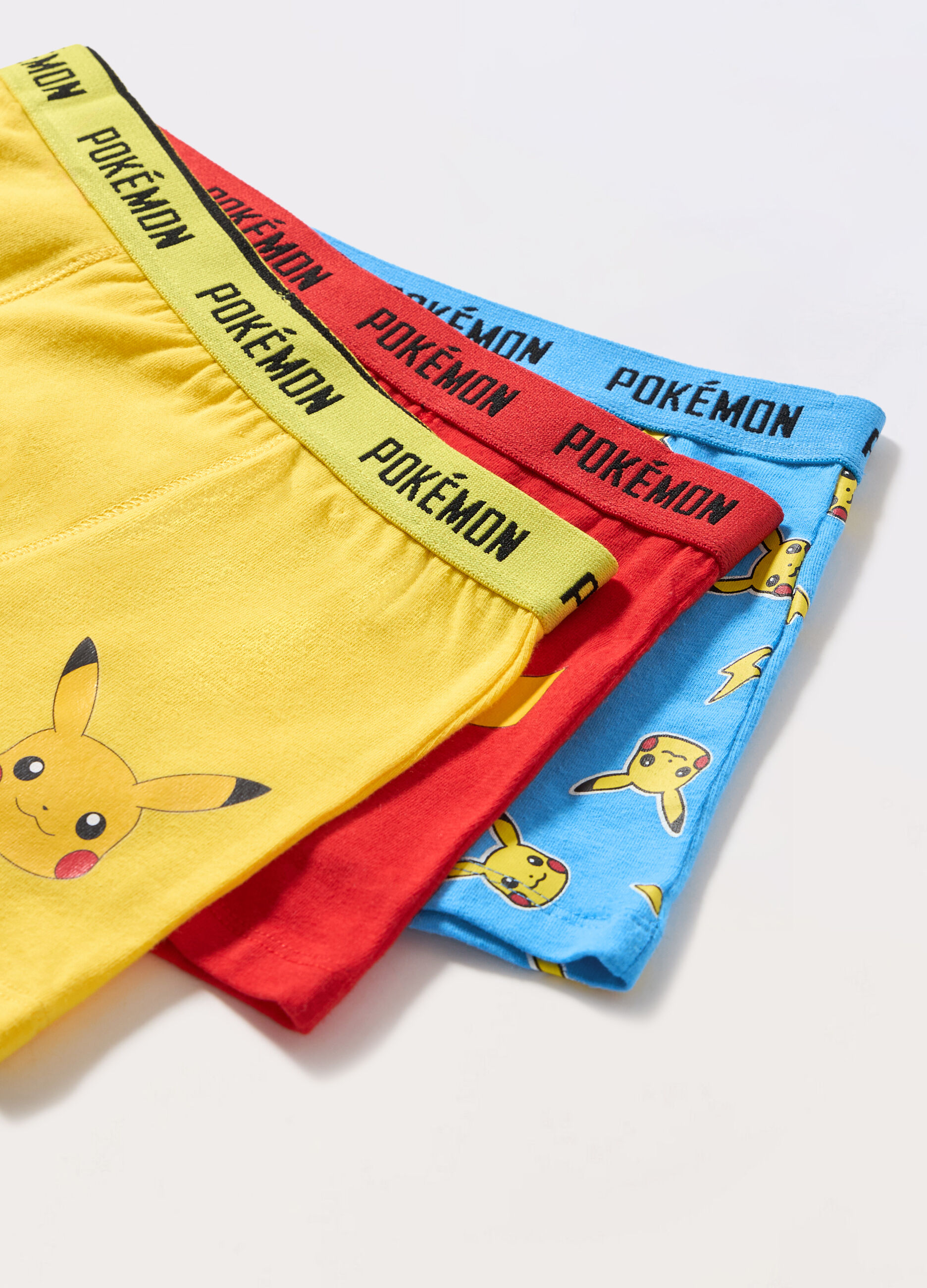 Pack 3 boxer Pokémon bambino