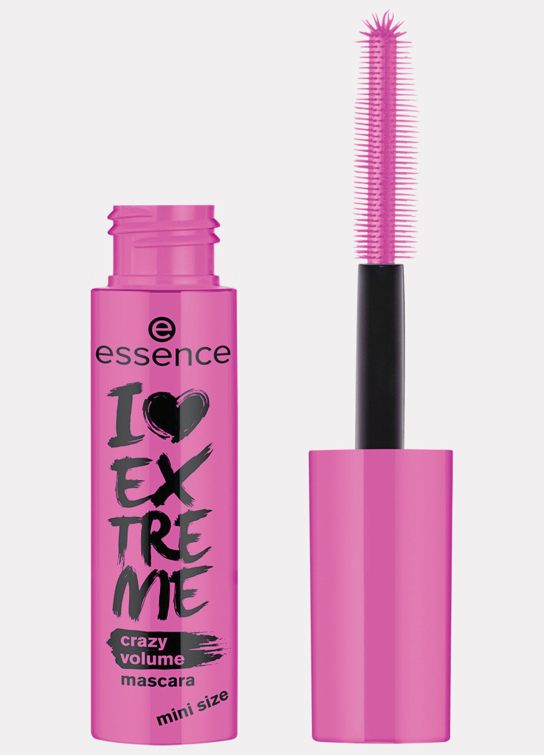 Essence I love extreme crazy mini size mascara occhi effetto volumizzante