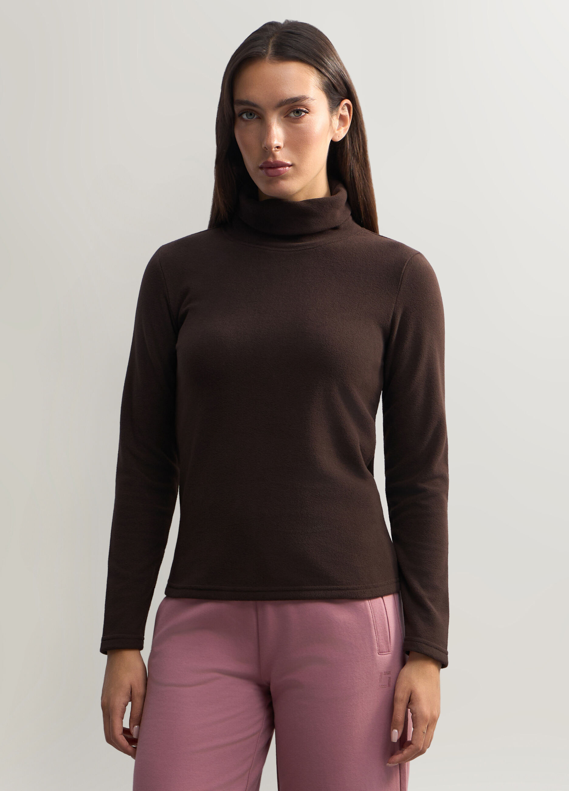 Lupetto Fitted in pile donna_0