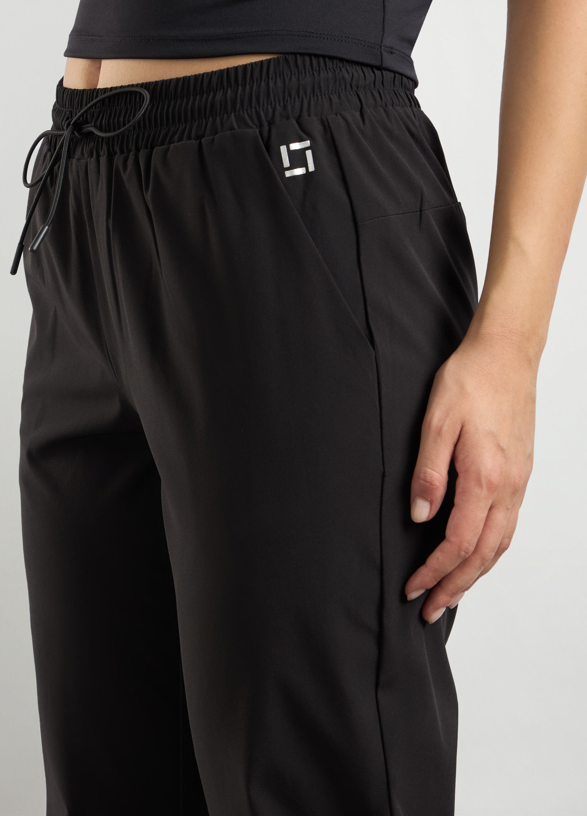 Jogger in tessuto stretch Holistic fitness donna_2