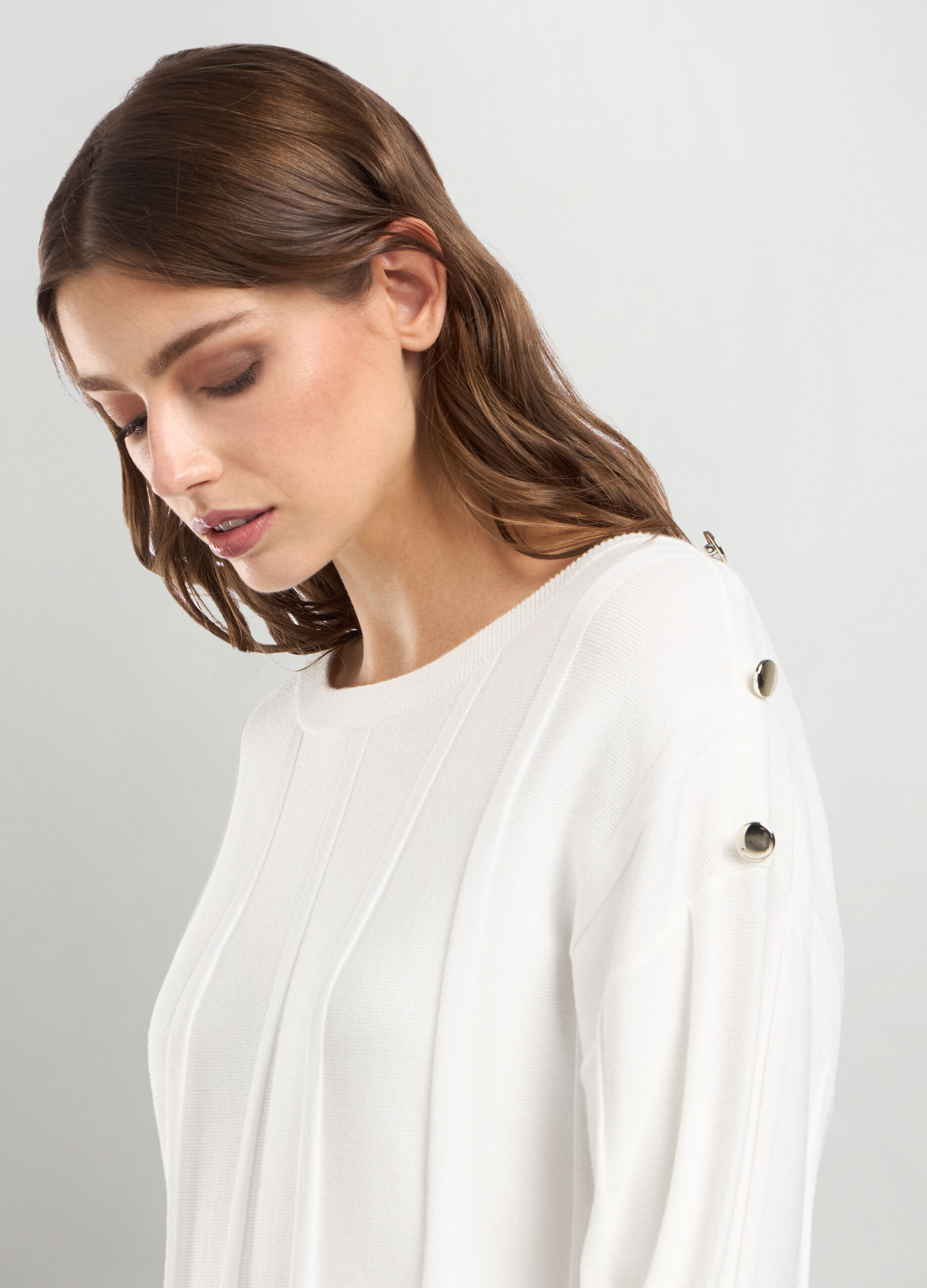 Pullover misto viscosa jacquard donna_2