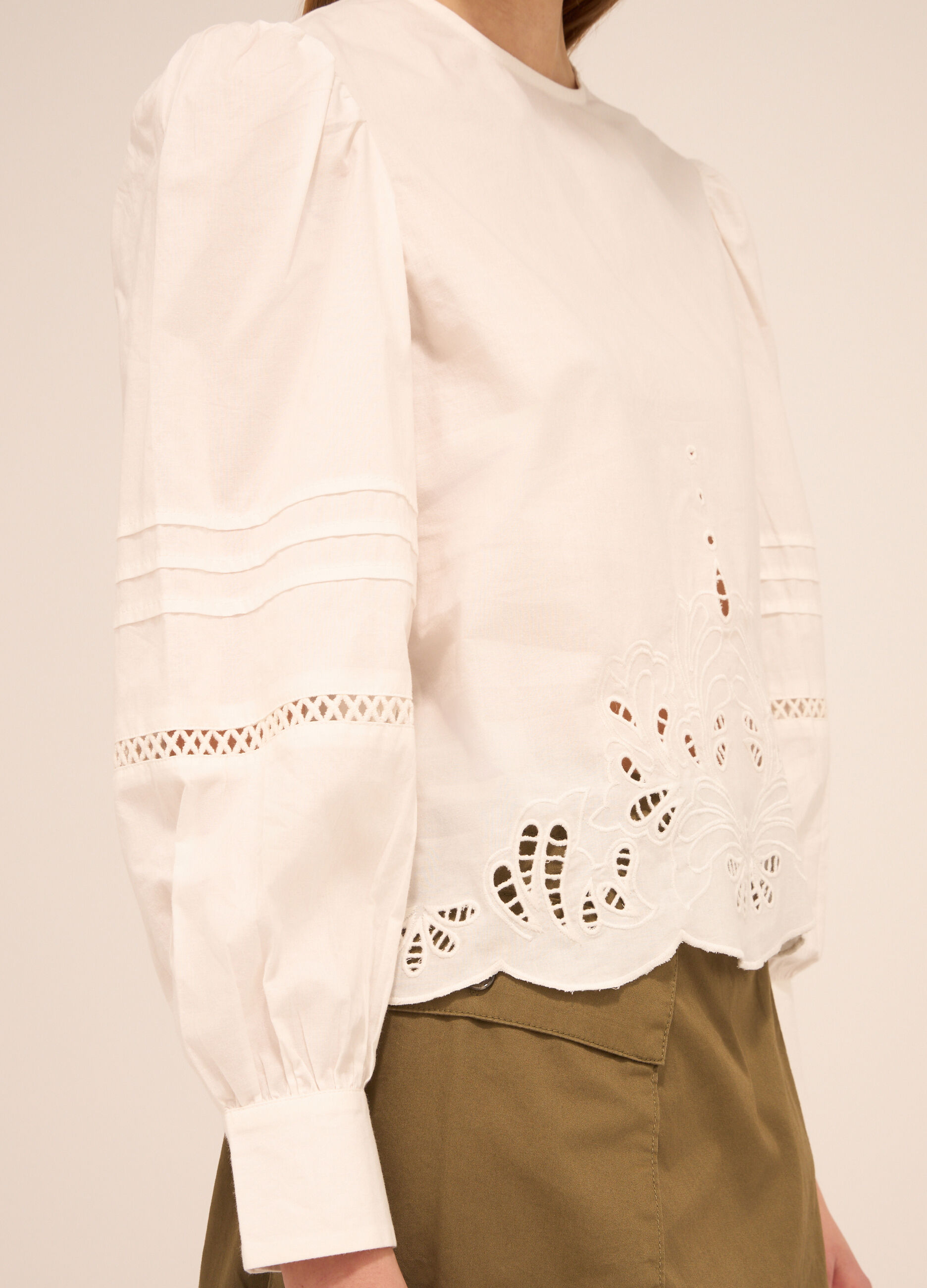 Blusa in puro cotone donna_2