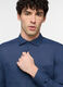 Camicia regular fit in lino con collo classico e doppia tasca uomo_2