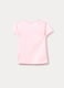 T-shirt girocollo in puro cotone bimba_1