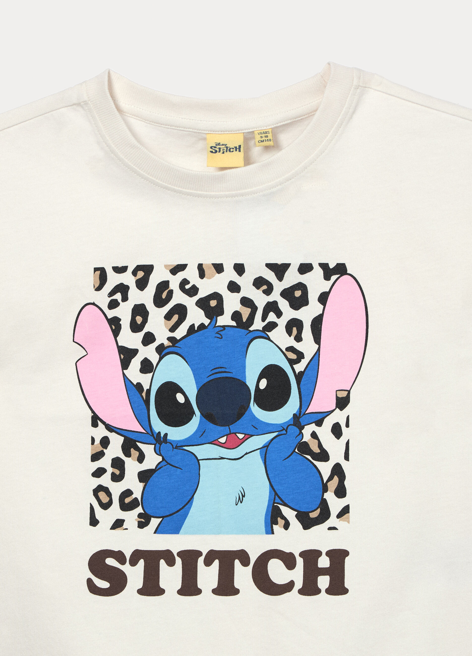 T-shirt Stitch in jersey di puro cotone ragazza_2