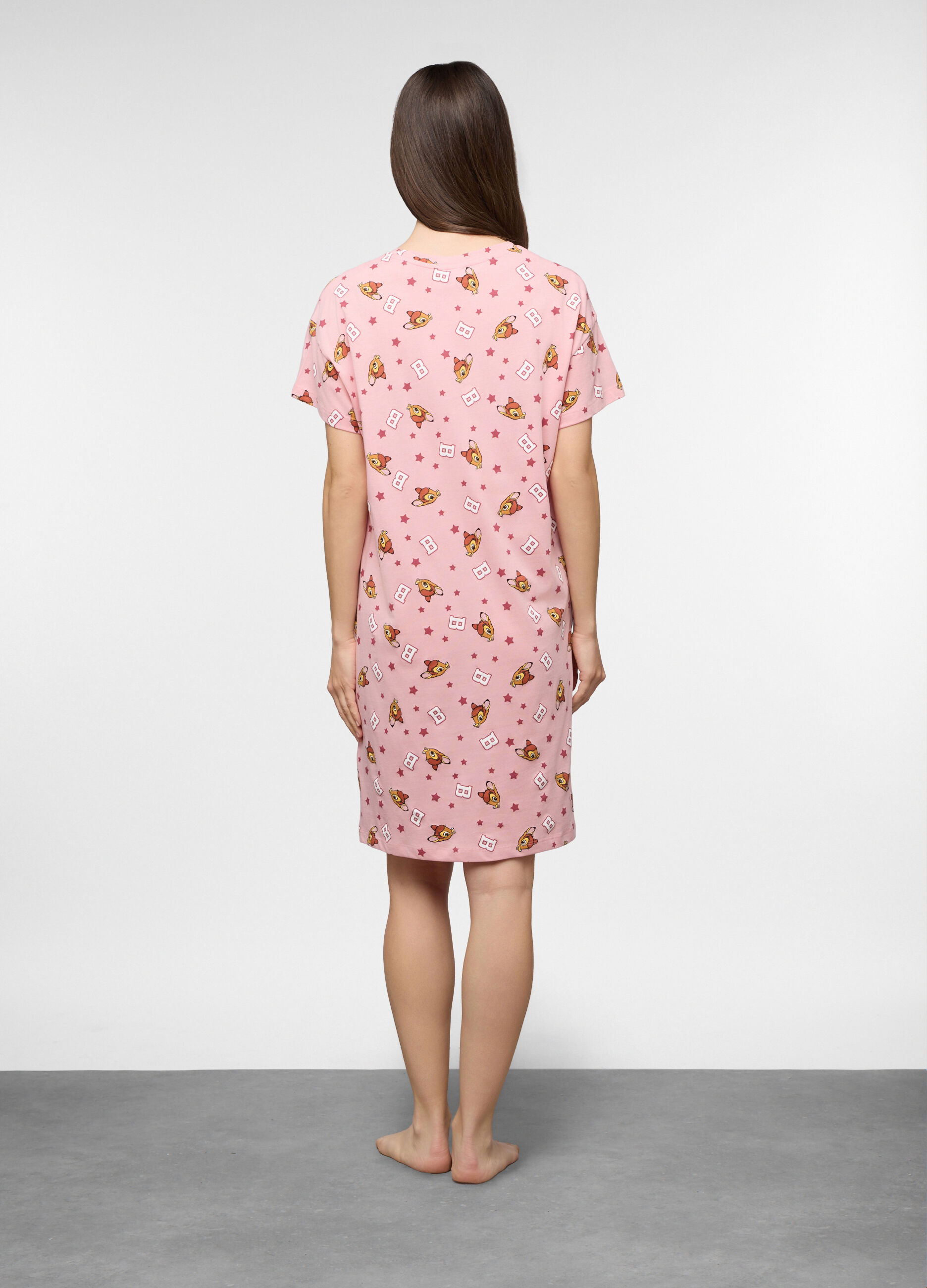 Camicia da notte Disney in jersey di puro cotone donna_1