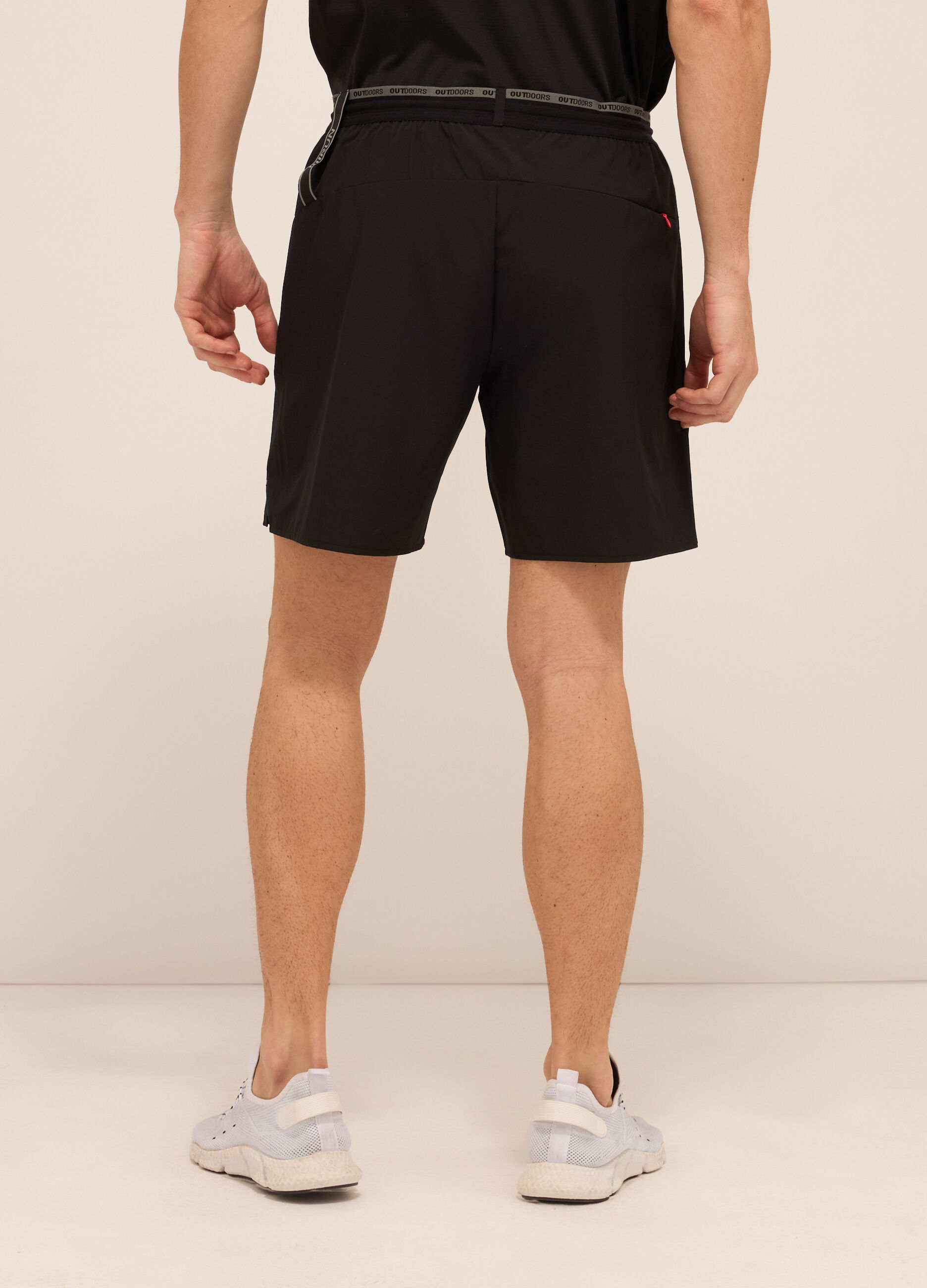 Shorts sportivi in tessuto tecnico uomo _1
