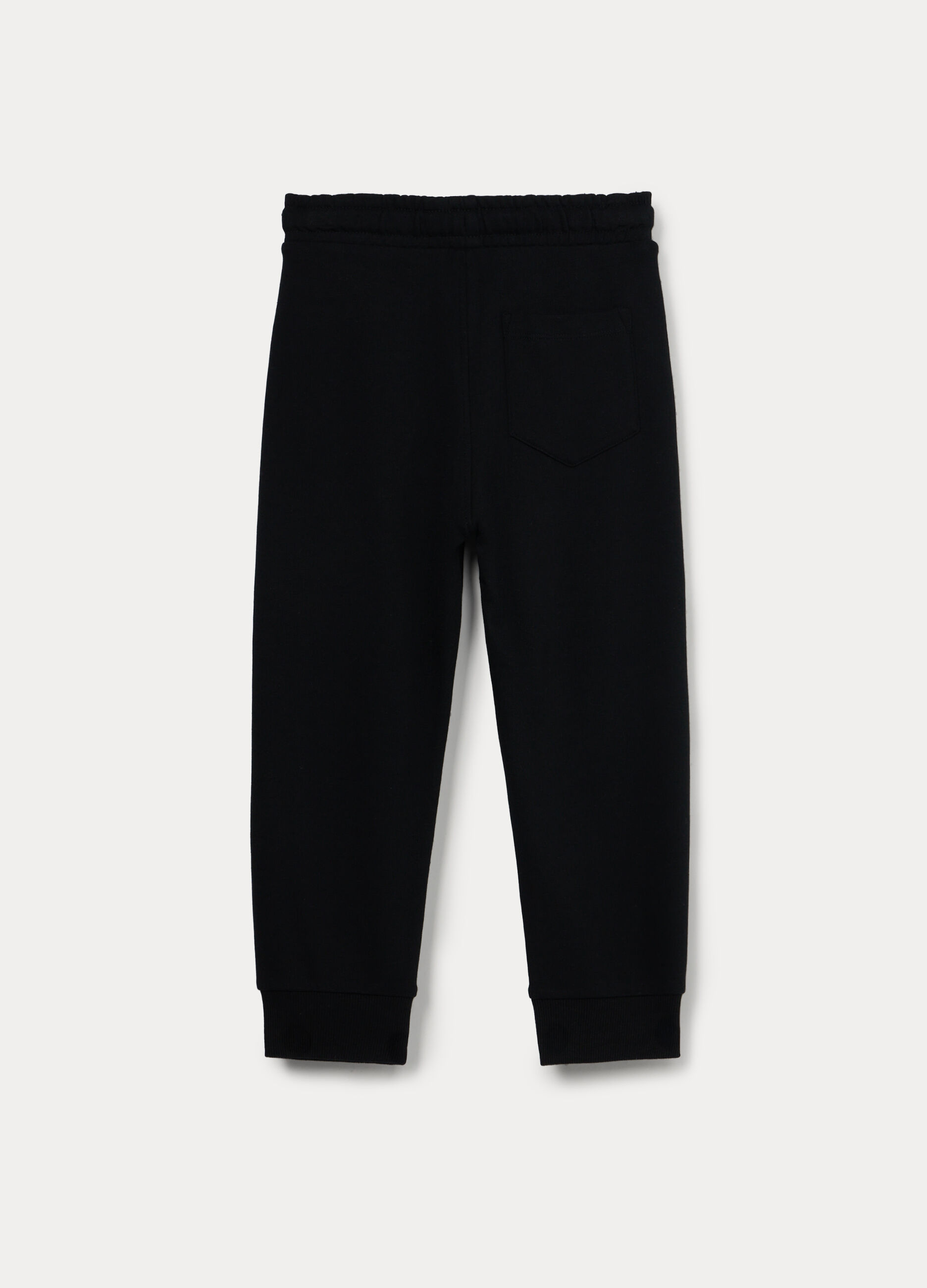 Jogger in french terry di puro cotone bambino_1