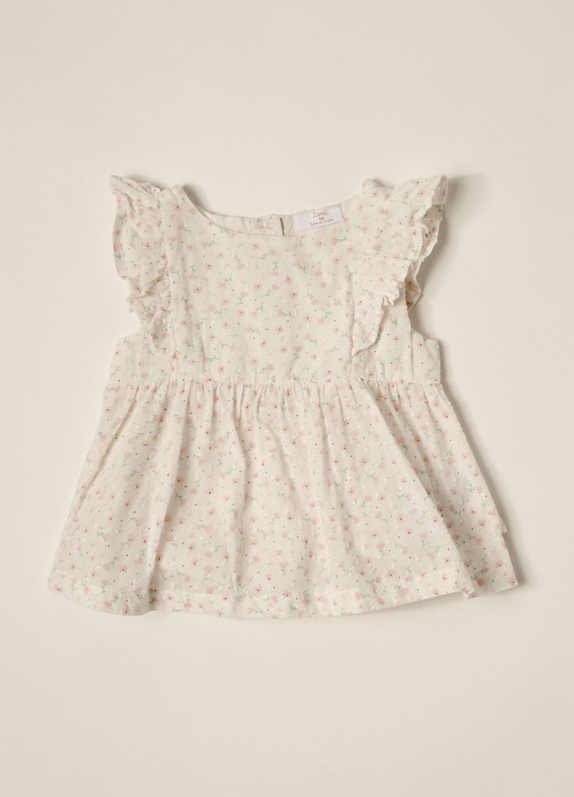 Camicia in puro cotone IANA neonata