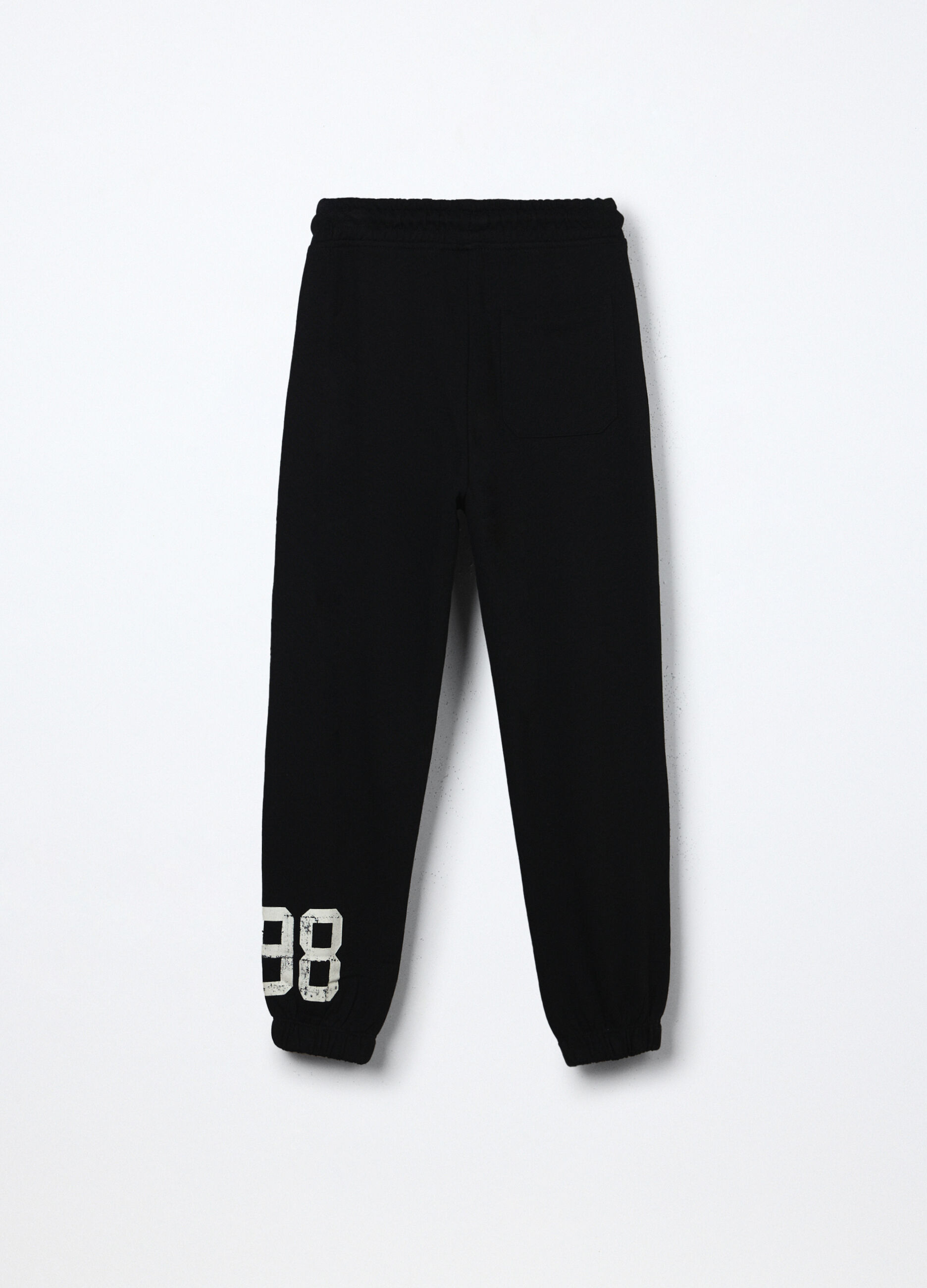 Jogger in french terry di puro cotone ragazzo_1