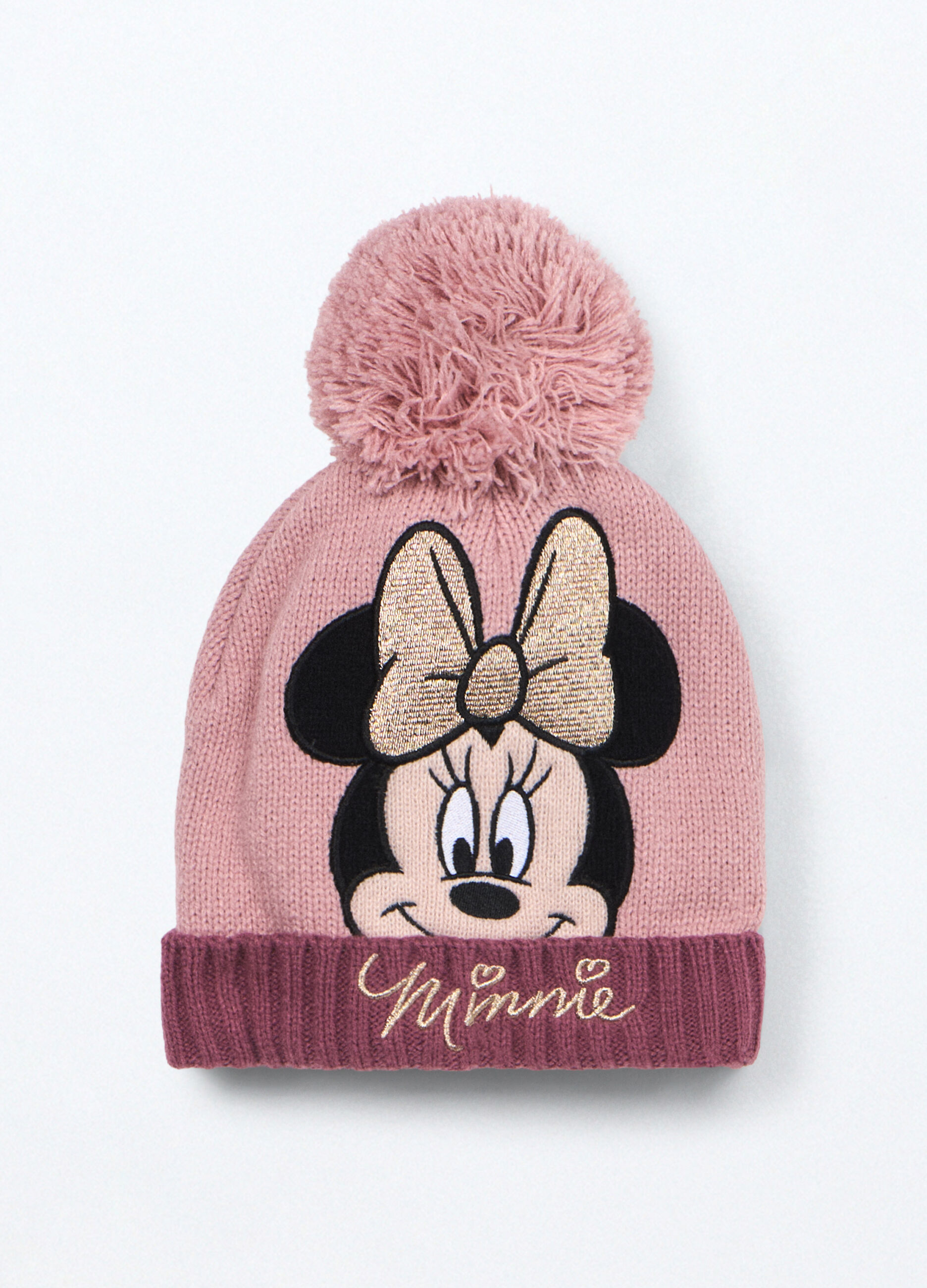 Berretto tricot con ricamo_0