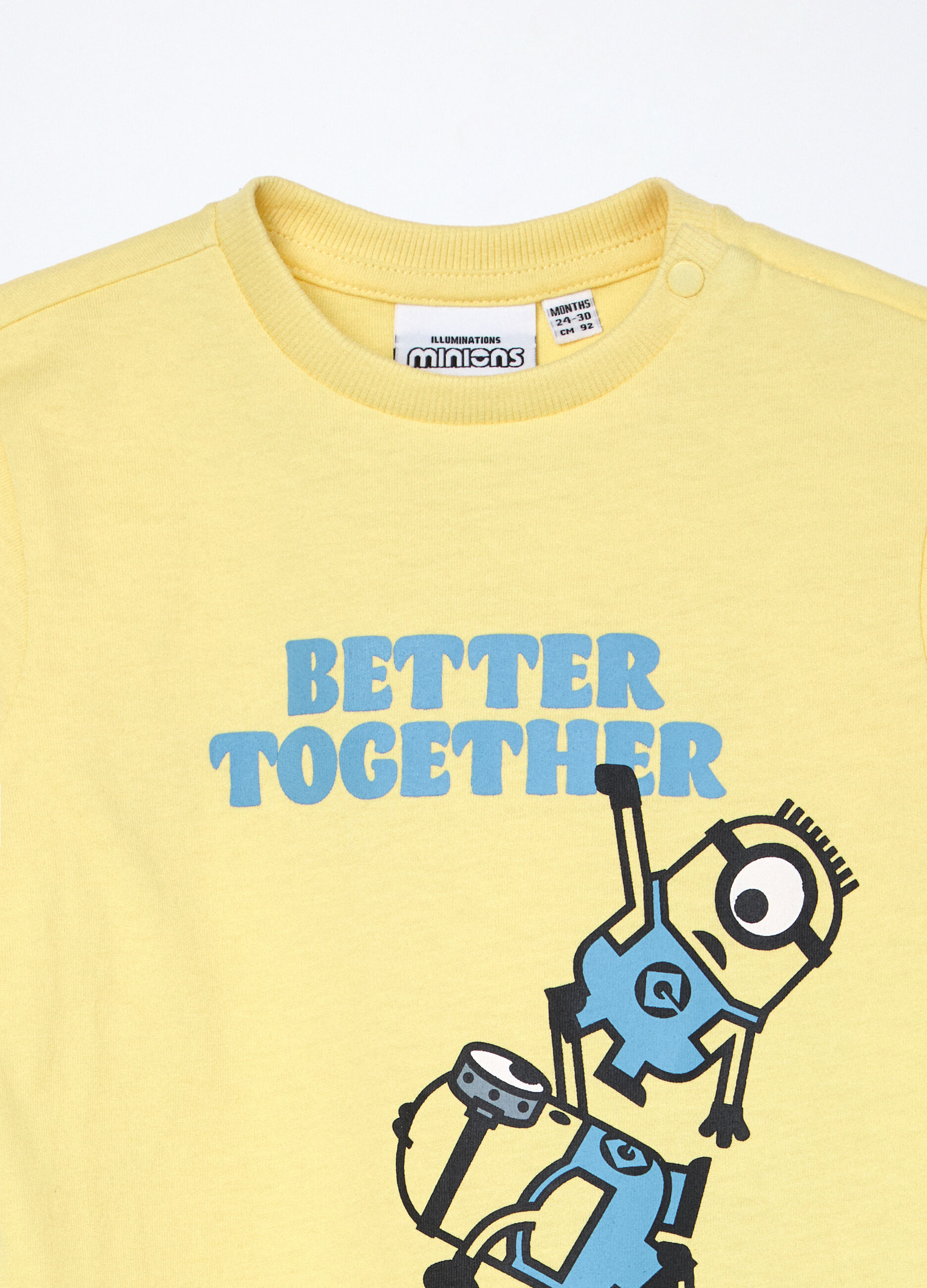 Jogging set Cattivissimo Me in jersey di puro cotone neonato_2