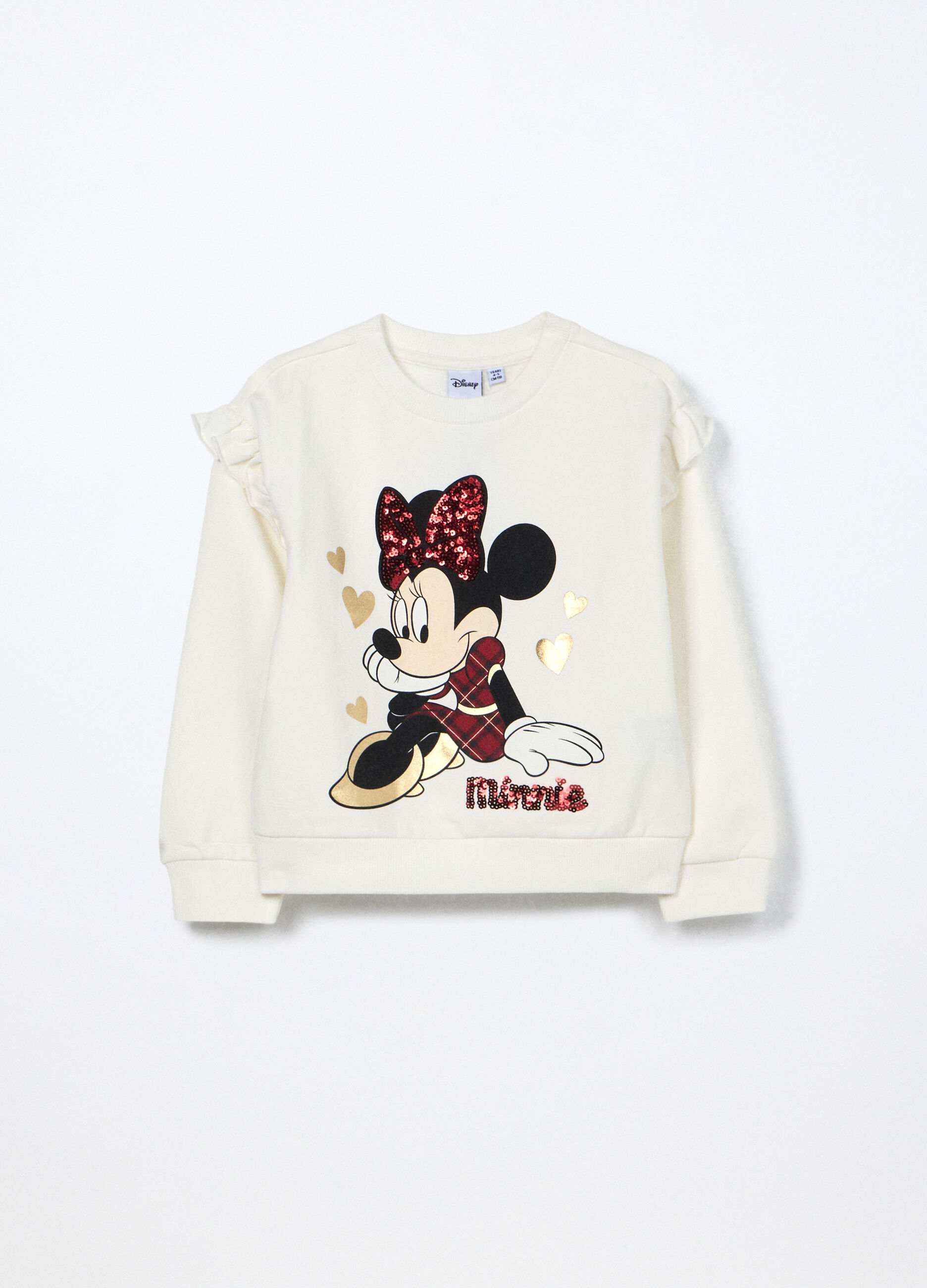 Felpa in cotone stretch bambina_0