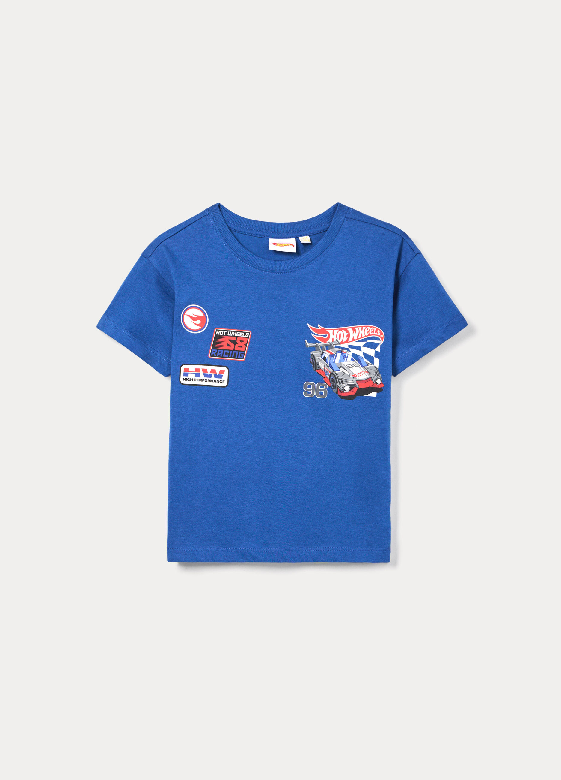 T-shirt girocollo Hot Wheels bambino_0