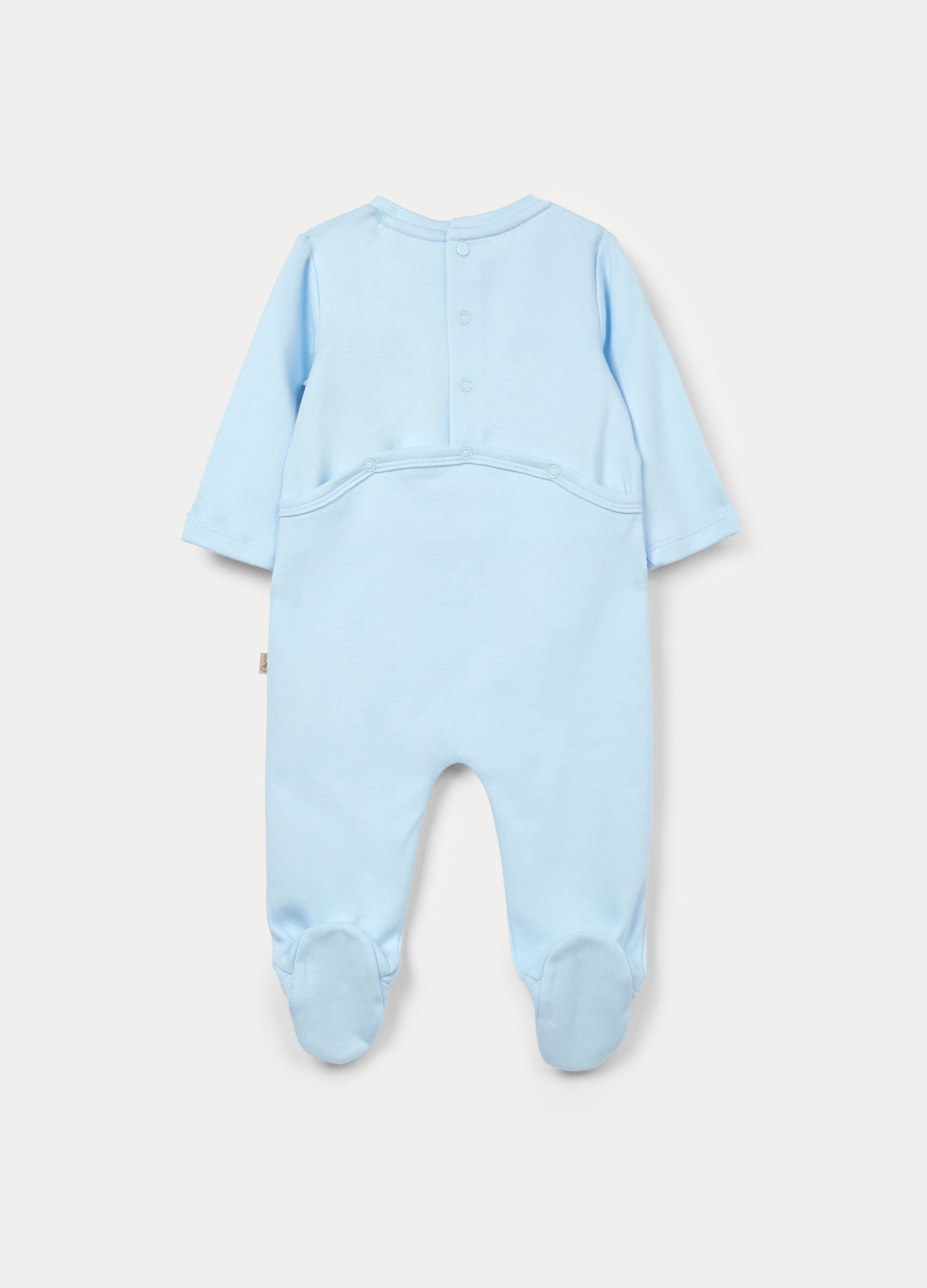 Tutina in interlock di puro cotone neonato_1