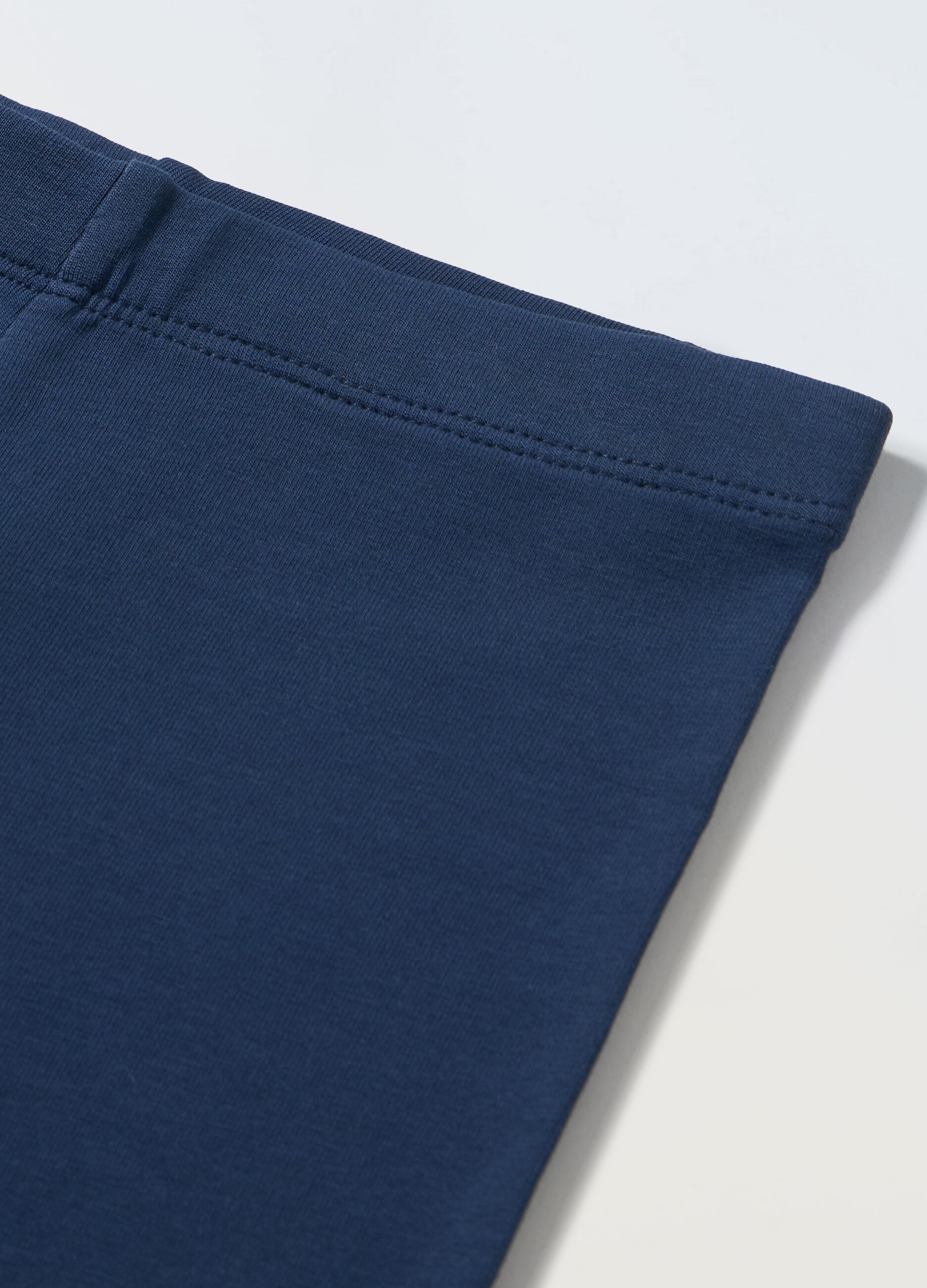 Leggings in cotone stretch bambina_1