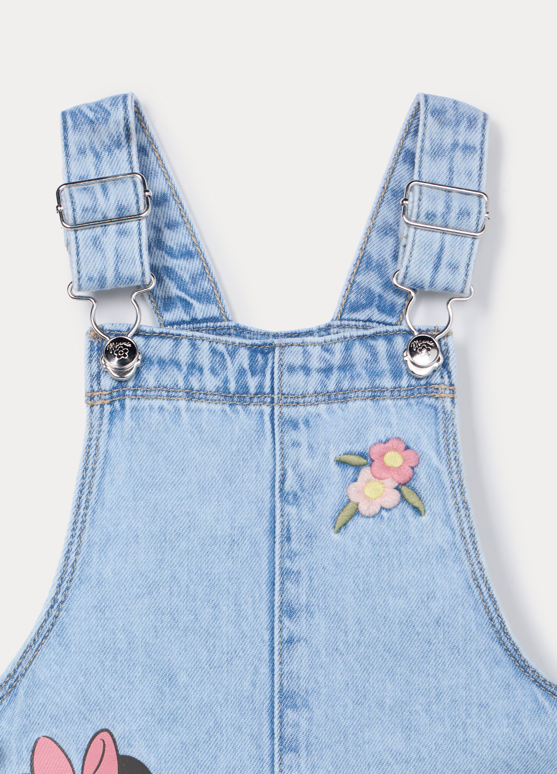 Salopette Disney in denim di puro cotone bimba_2