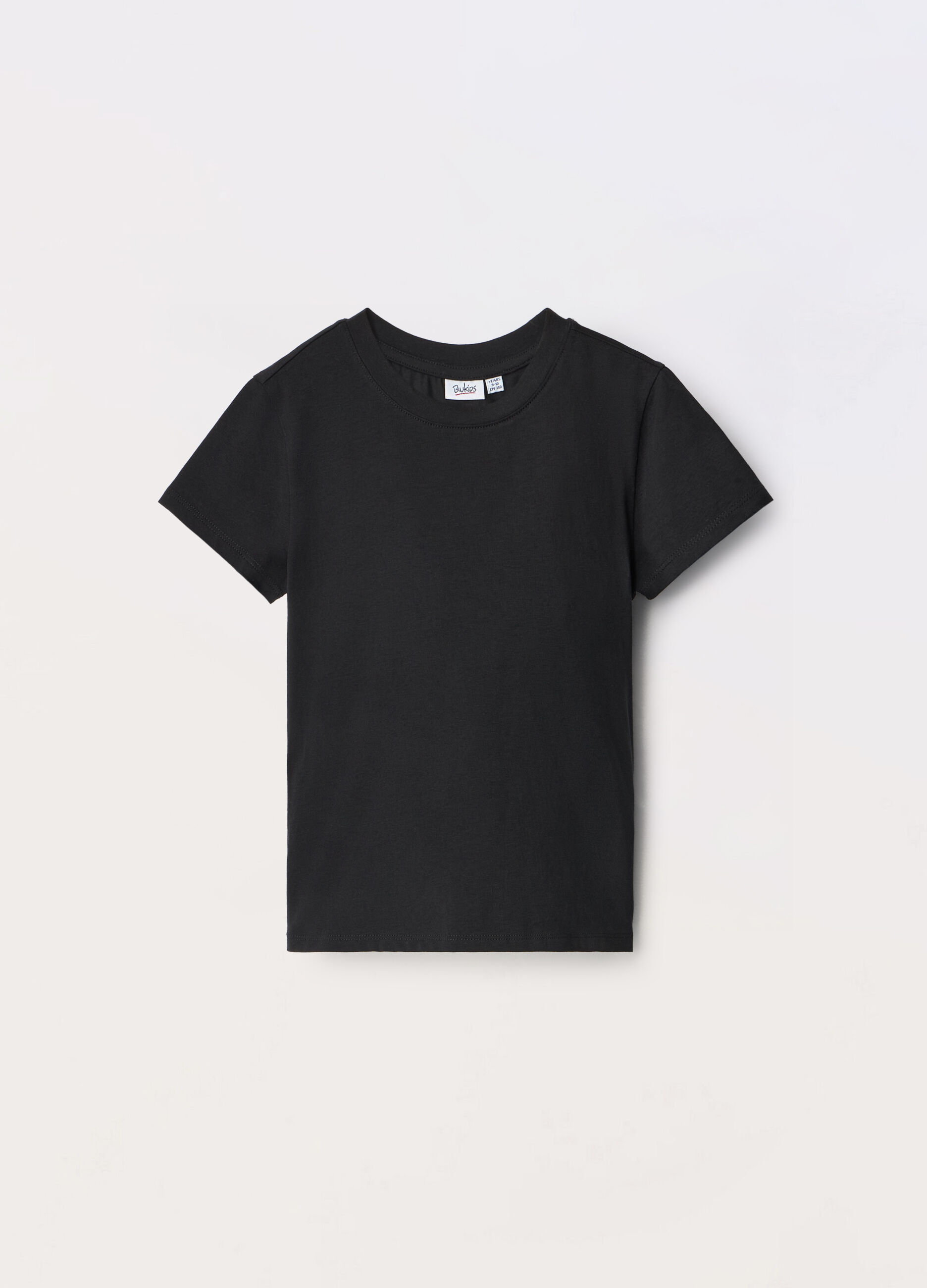 T-shirt in jersey di cotone stretch ragazza_0
