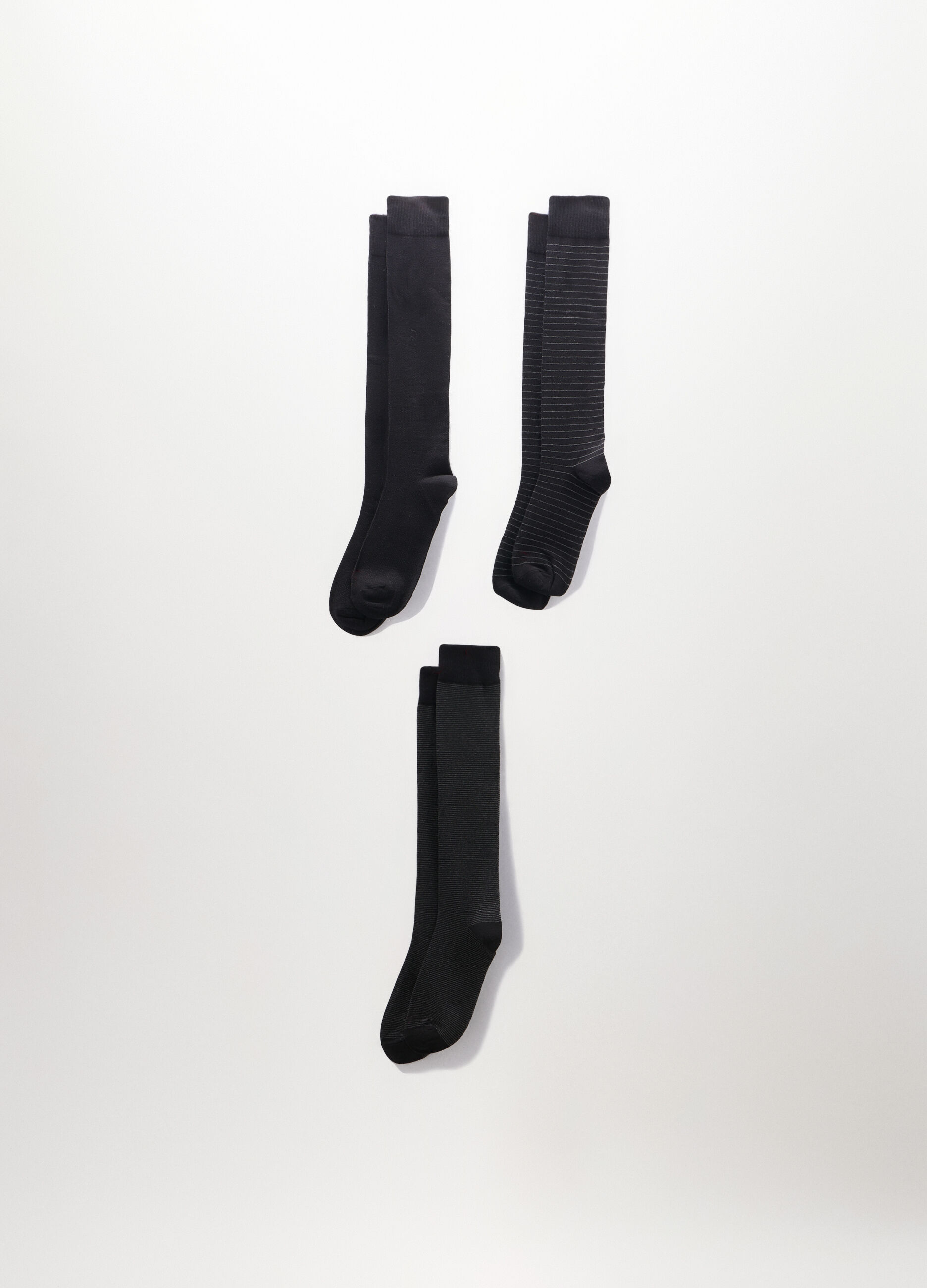 3 Pack calze lunghe in misto cotone uomo_0