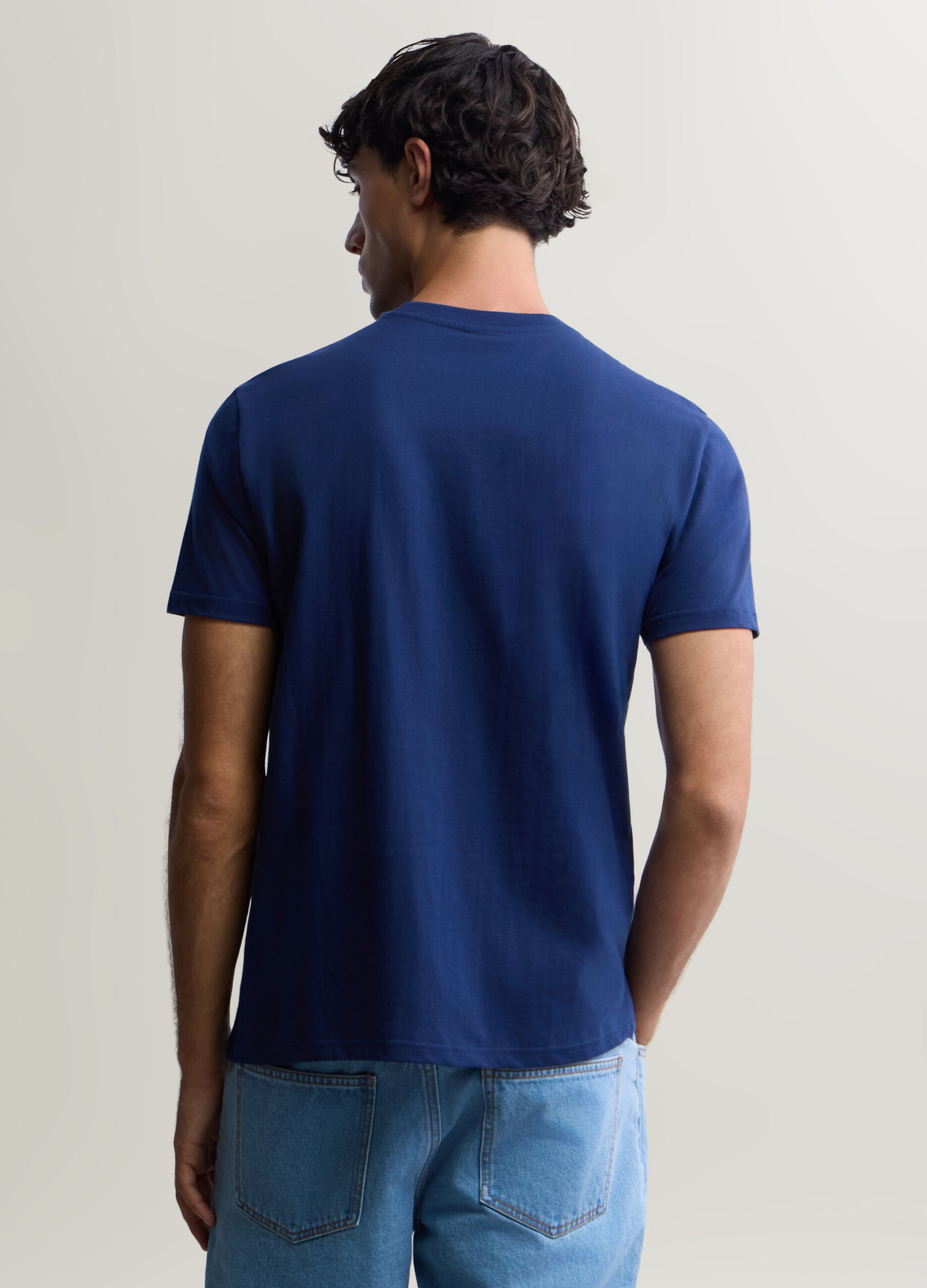 T-shirt girocollo in cotone con stampa Hard Rock Cafe uomo_1