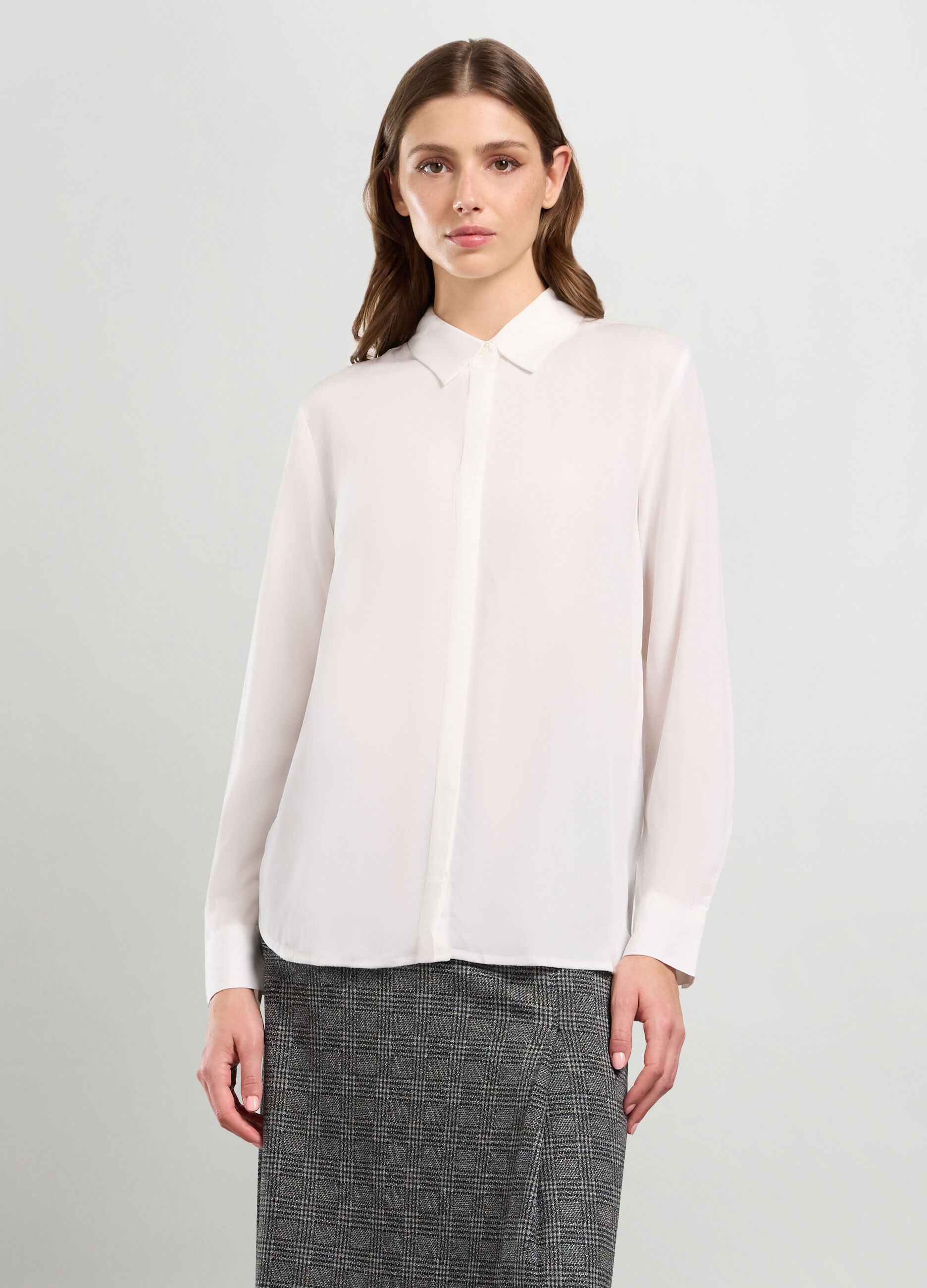 Camicia in pura viscosa donna_0