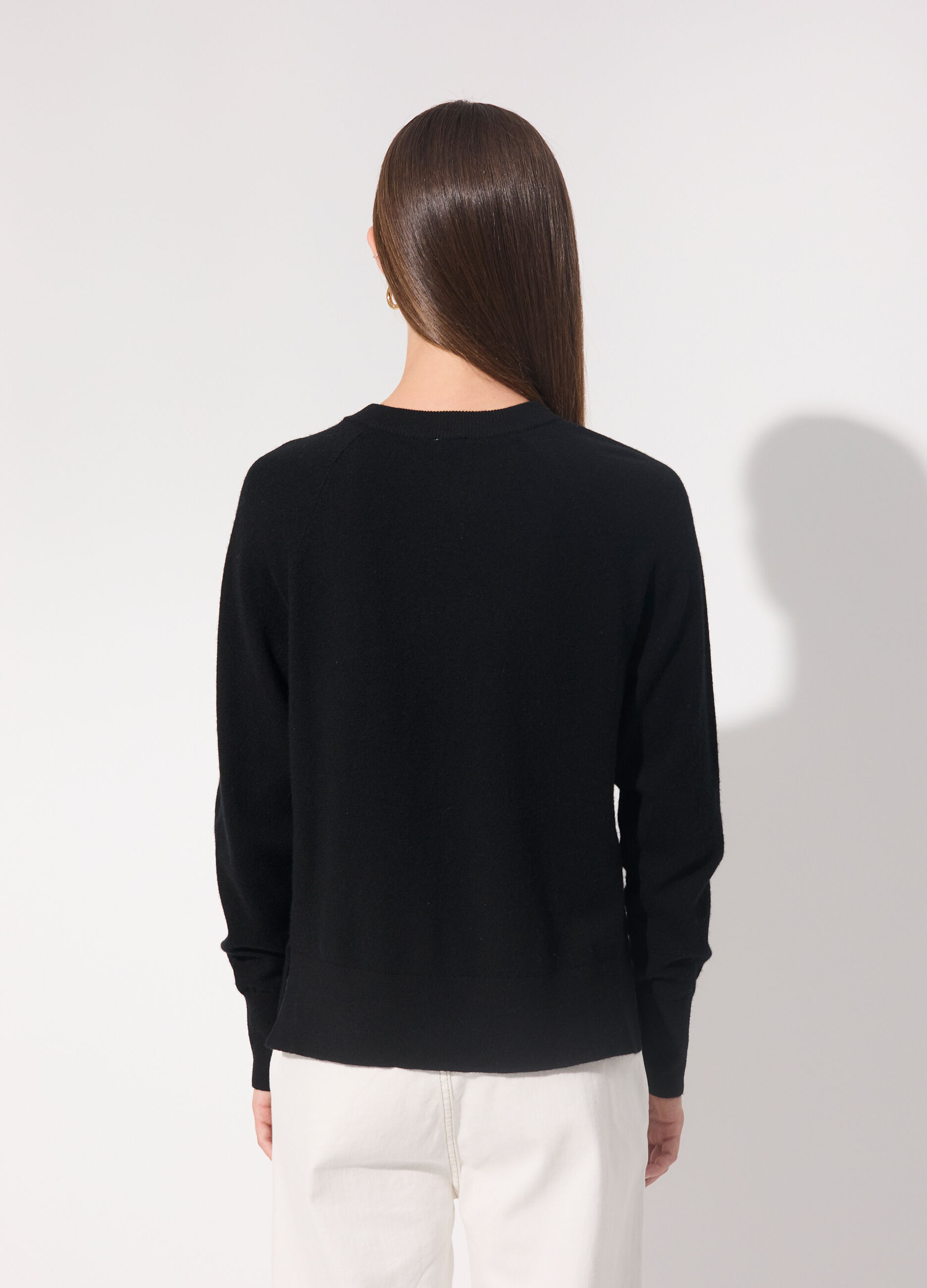 Cardigan in pura lana merino donna_2