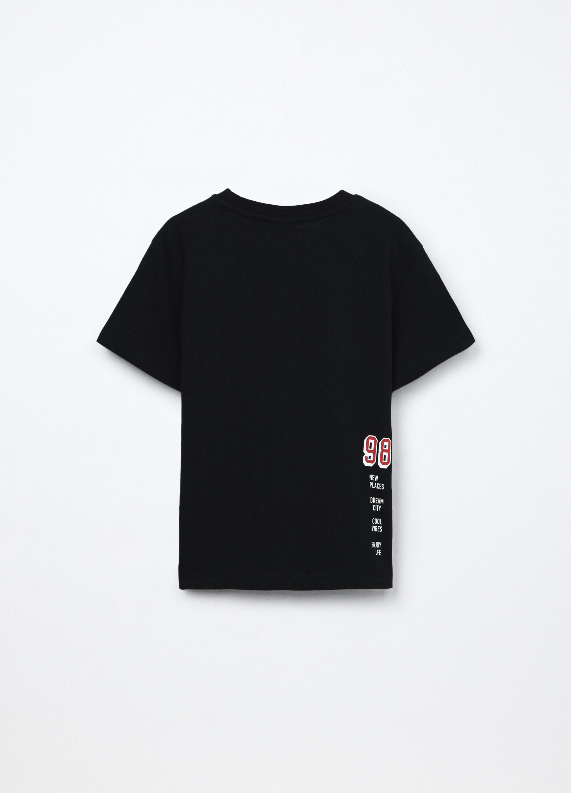 T-shirt in jersey di puro cotone ragazza_1