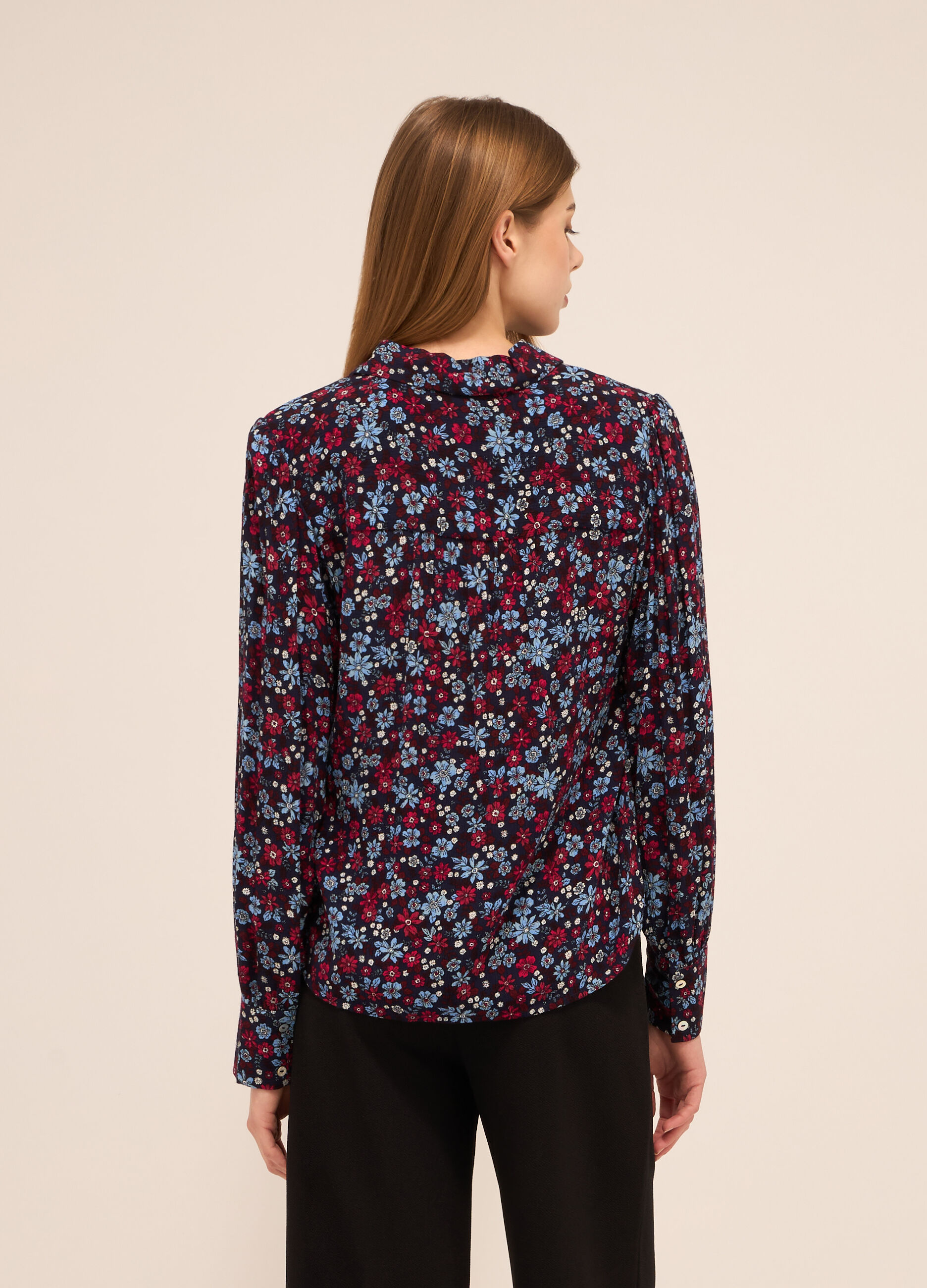 Camicia in pura viscosa donna
