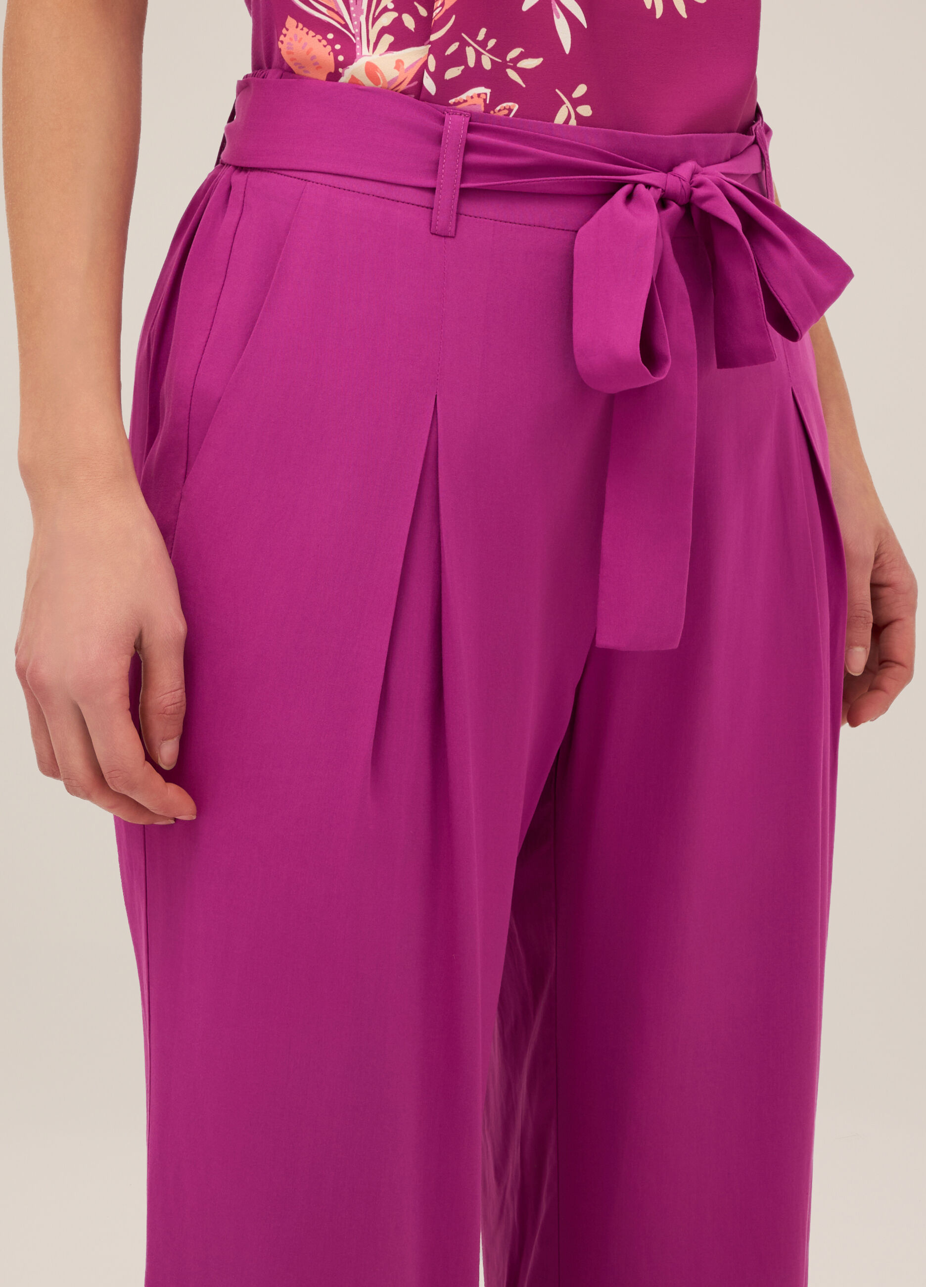 Pantaloni in pura viscosa donna_2
