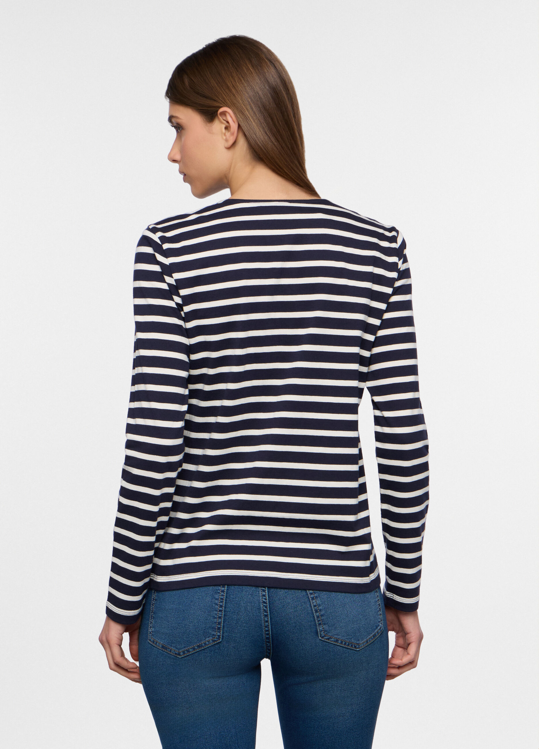 T-shirt girocollo donna_1