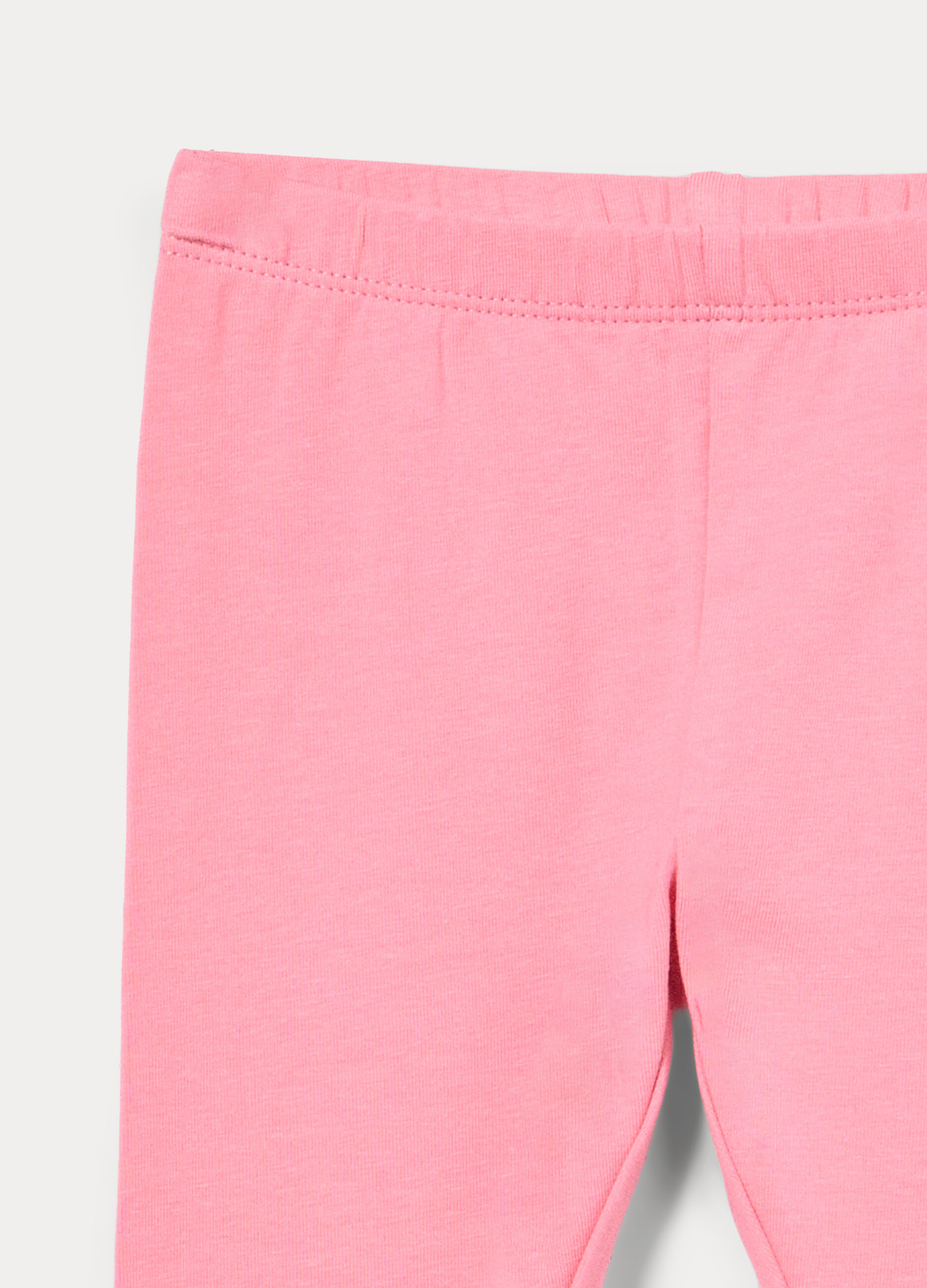 Jogging set in jersey di cotone stretch neonata_3